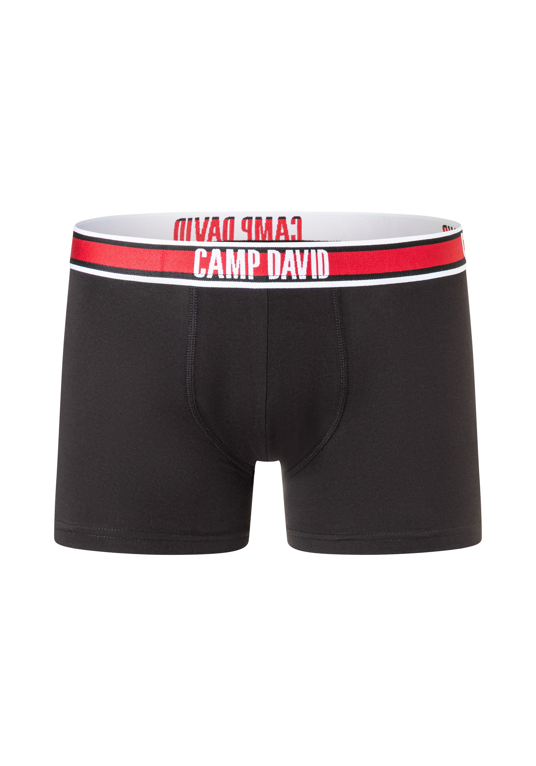 CAMP DAVID Boxershorts »casual« 2 Paar,  mit elastischem Bund