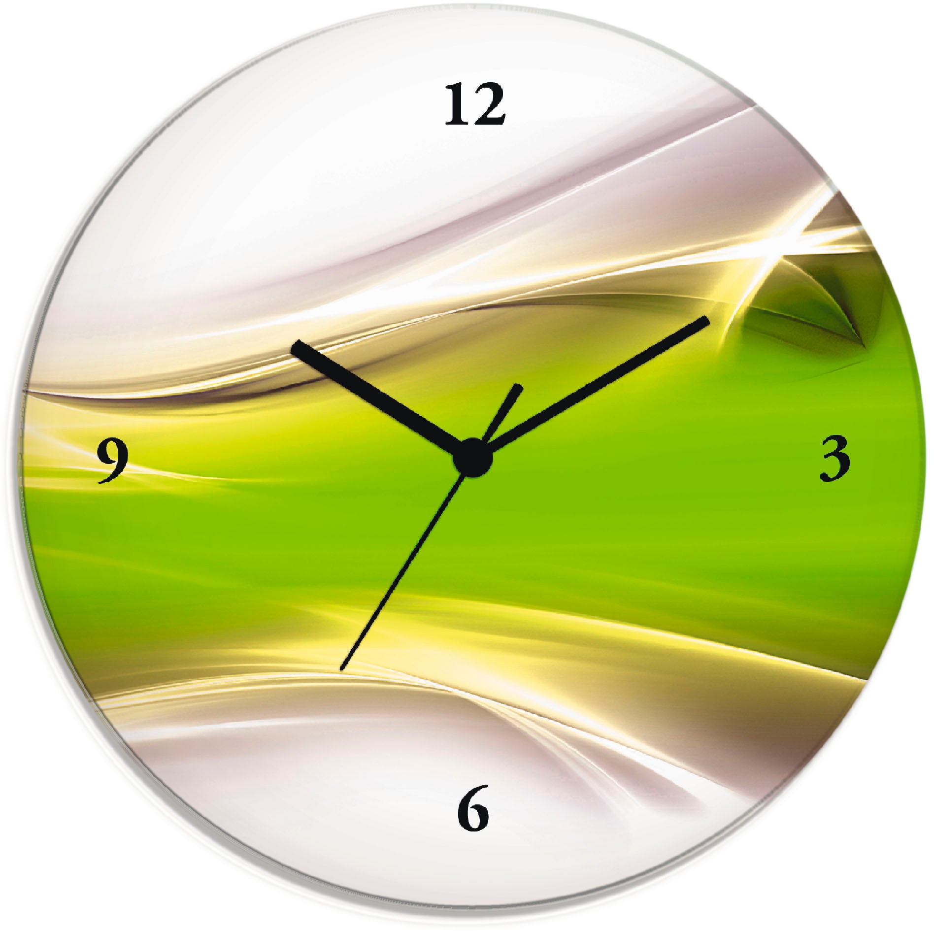 Artland Horloge murale »Kreatives Element« wahlweise mit Quarz- oder Funkuhrwerk, lautlos ohne Tickgeräusche