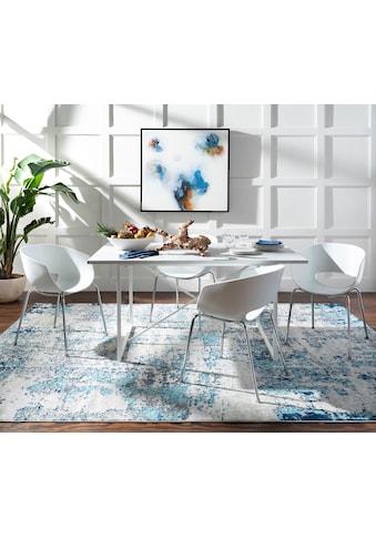 Teppich »Abstract«, rechteckig, Modern Marmor Design, Wohnzimmerteppich, Schlafzimmer