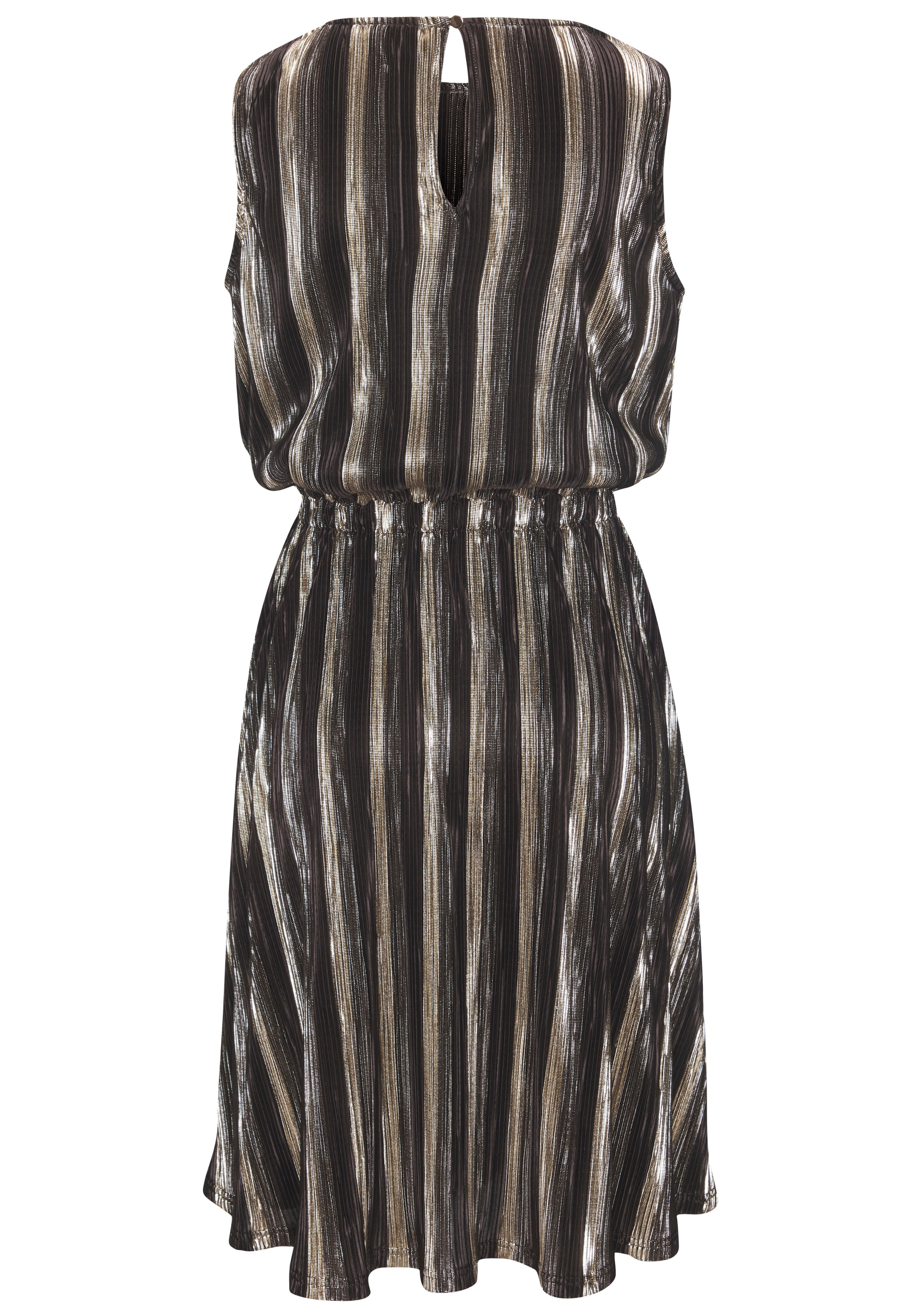 LASCANA Robe de fête Sans poches avec motif rayé, festif
