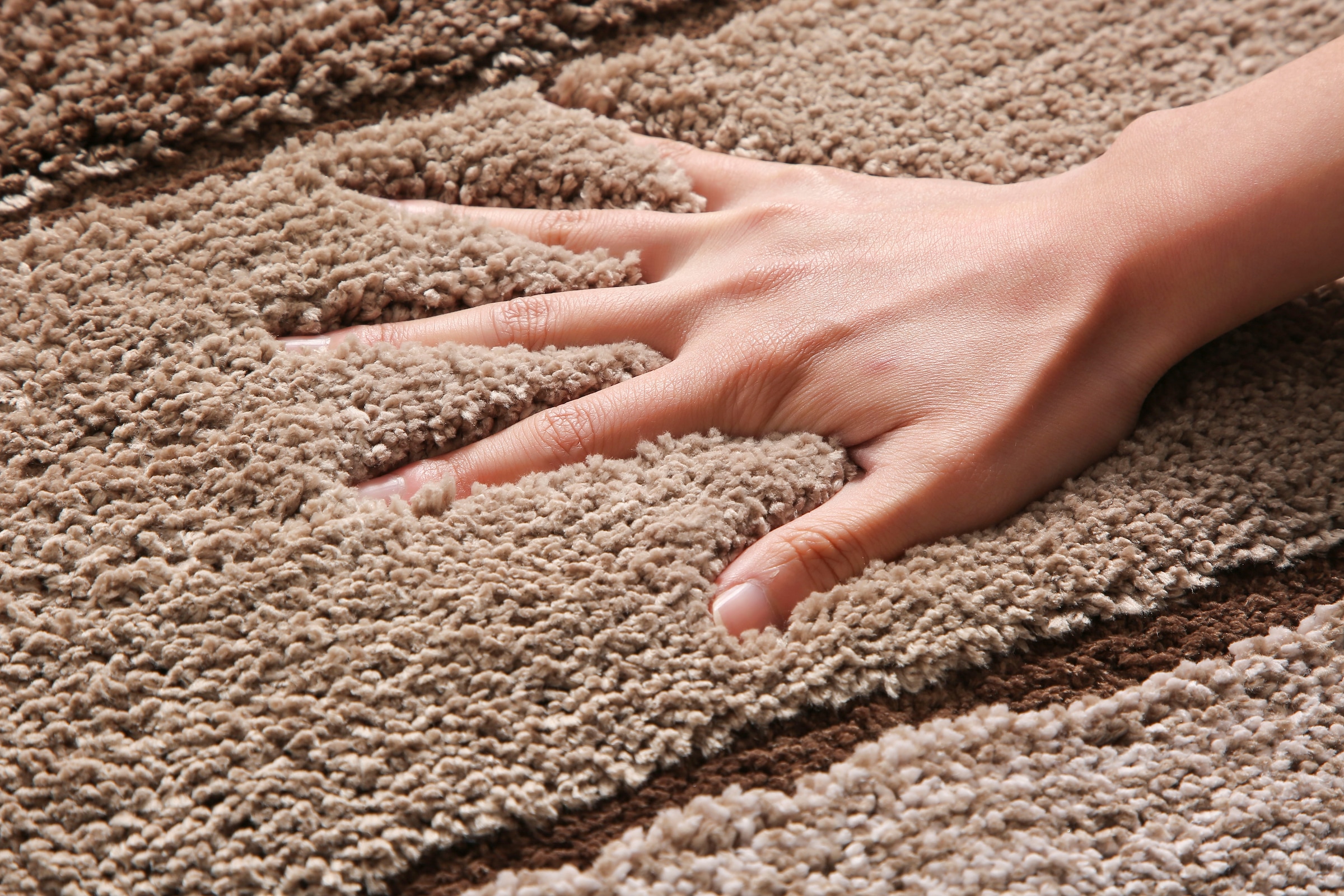 my home Badematte »Josie, Badvorleger, Badezimmer Teppich«, rutschhemmend beschichtet, fussbodenheizungsgeeignet-schnell trocknend-strapazierfähig, Badteppich, Badematten, rechteckig, rund & als 3-tlg. Set erhältlich