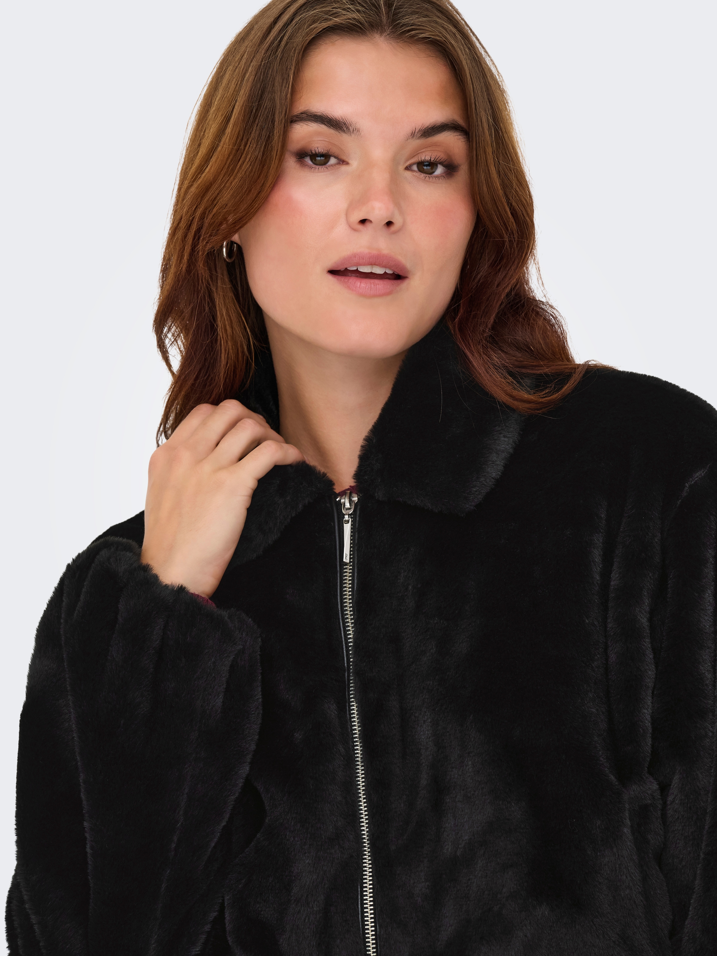 ONLY Veste en peluche »ONLDANA LIFE FAUX FUR JACKET CC OTW« ohne Kapuze