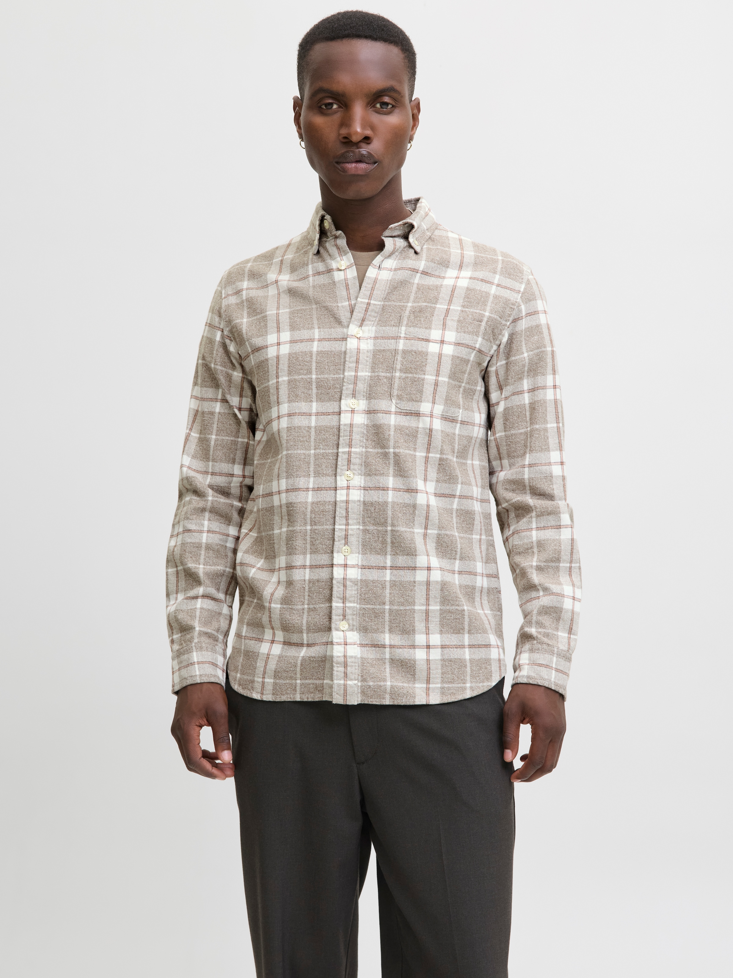 Image of Jack & Jones Langarmhemd "JPRBLUBROOK CHECK L/S SHIRT SN"
