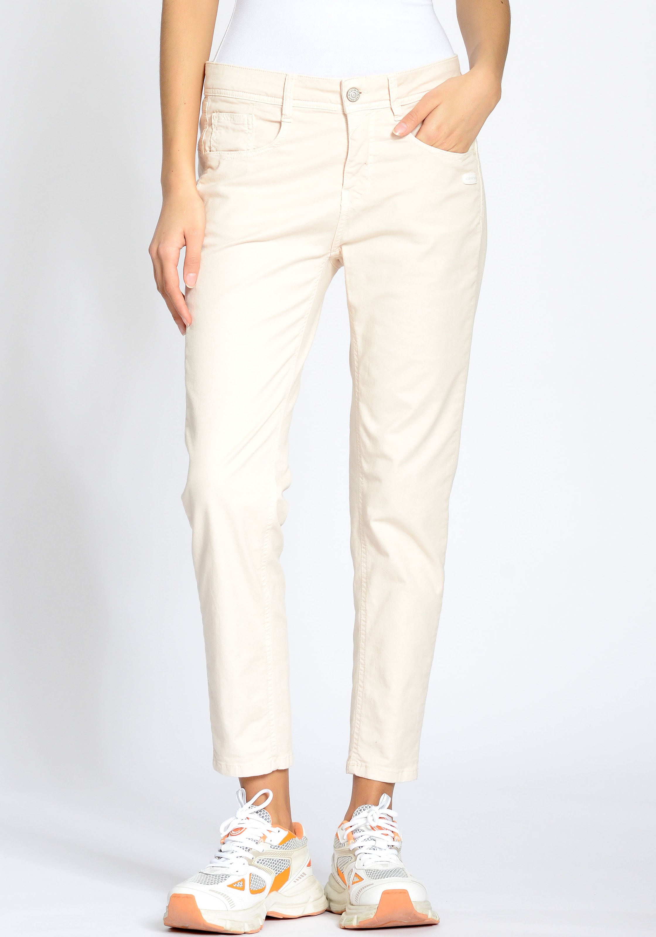 5-Pocket-Hose »94AMELIE CROPPED«, mit doppelter Passe und doppelter, rechter Gesässtasche