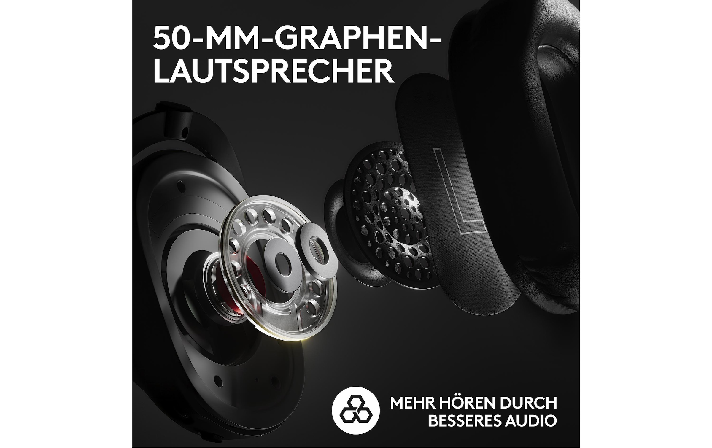 Logitech Gaming-Headset »G Pro X 2 Wireless Lightspeed Gaming Weiss«, Bluetooth, Mikrofon abnehmbar-Freisprechfunktion