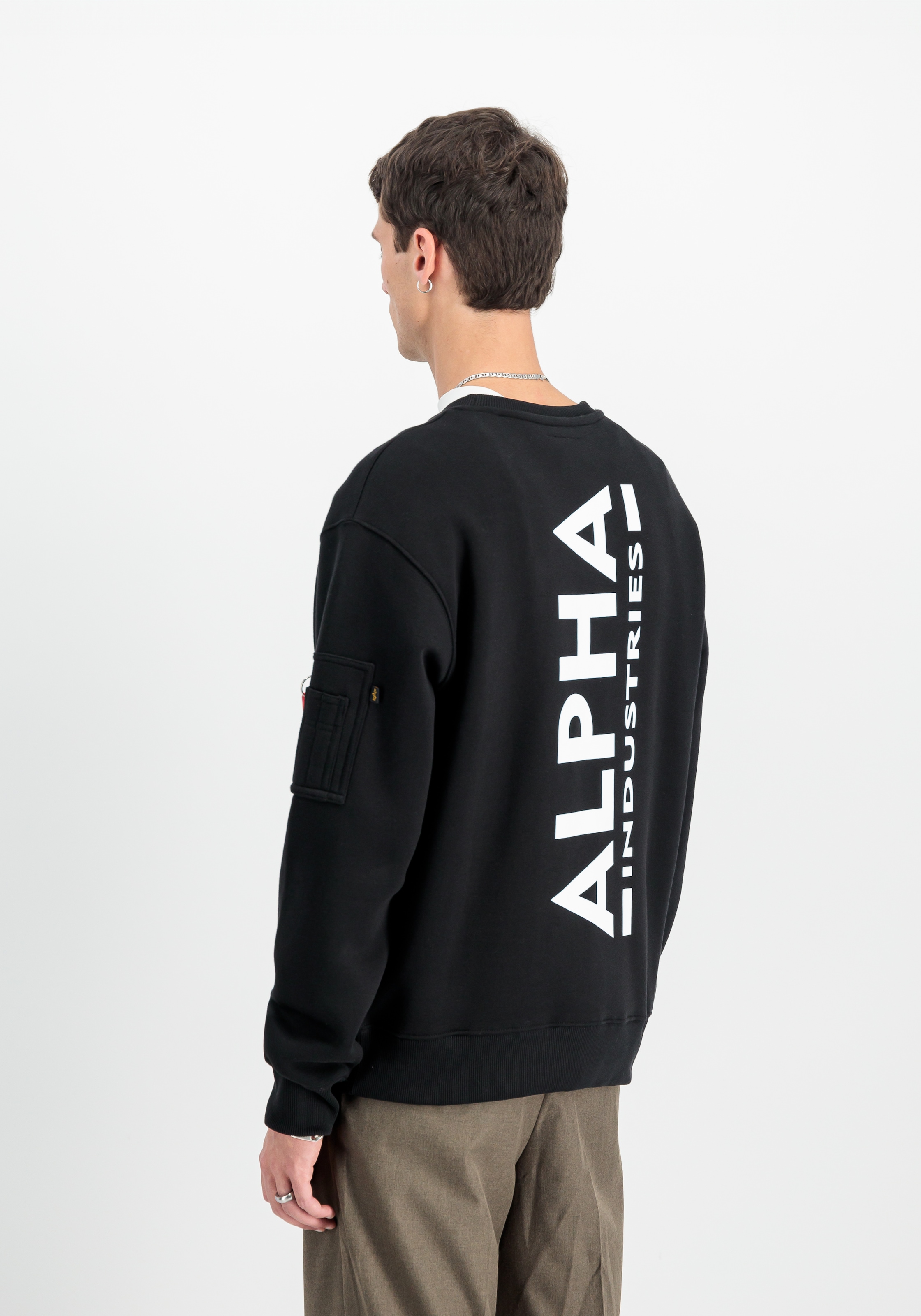 Alpha Industries Sweatshirt »Back Print Crewneck«