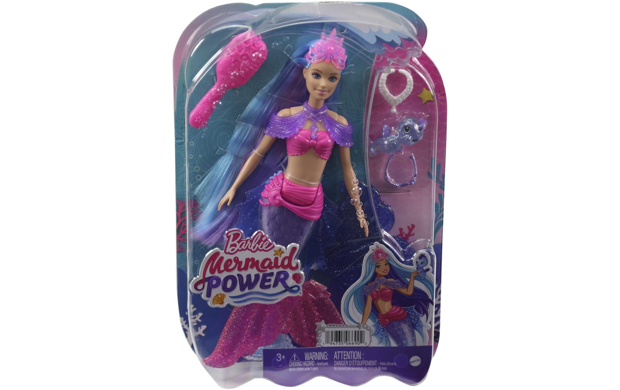 Barbie Anziehpuppe »Barbie Mermaid Power Barbie Meerjungfrau«