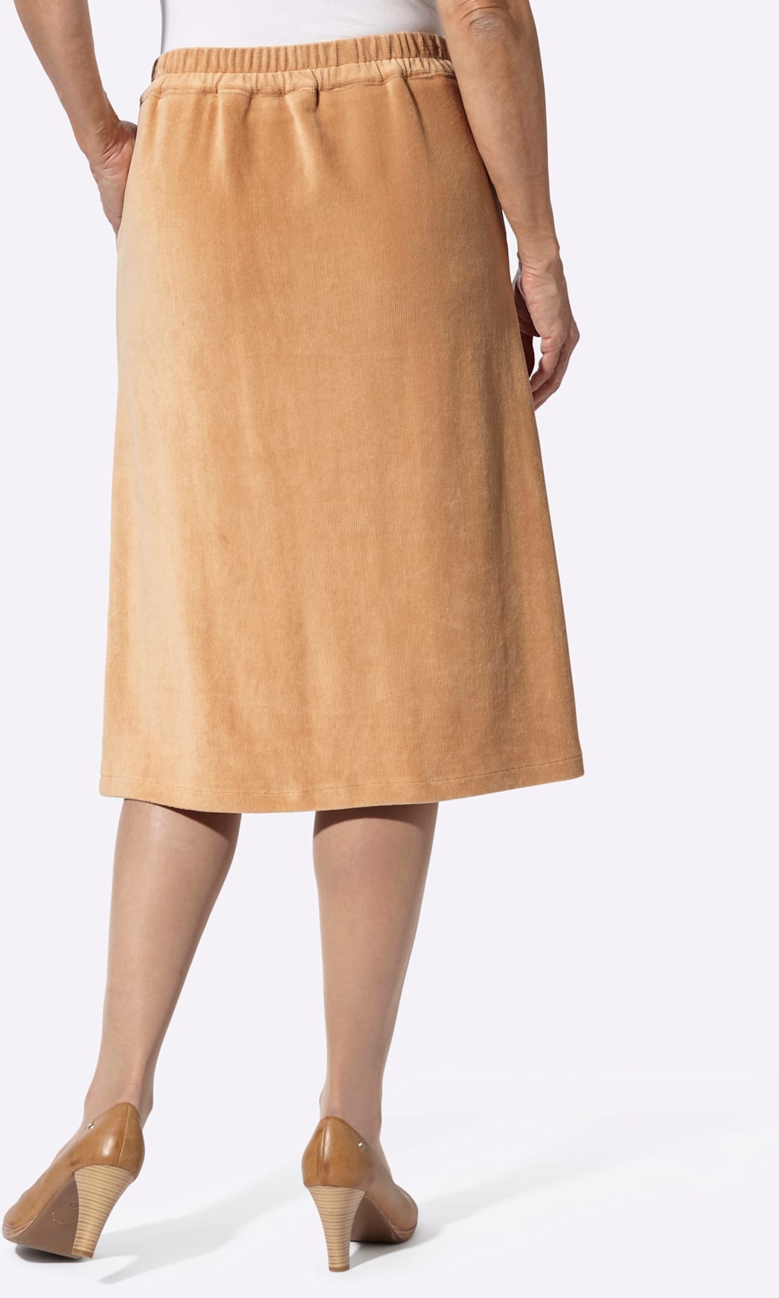Classic Basics Jupe en velours