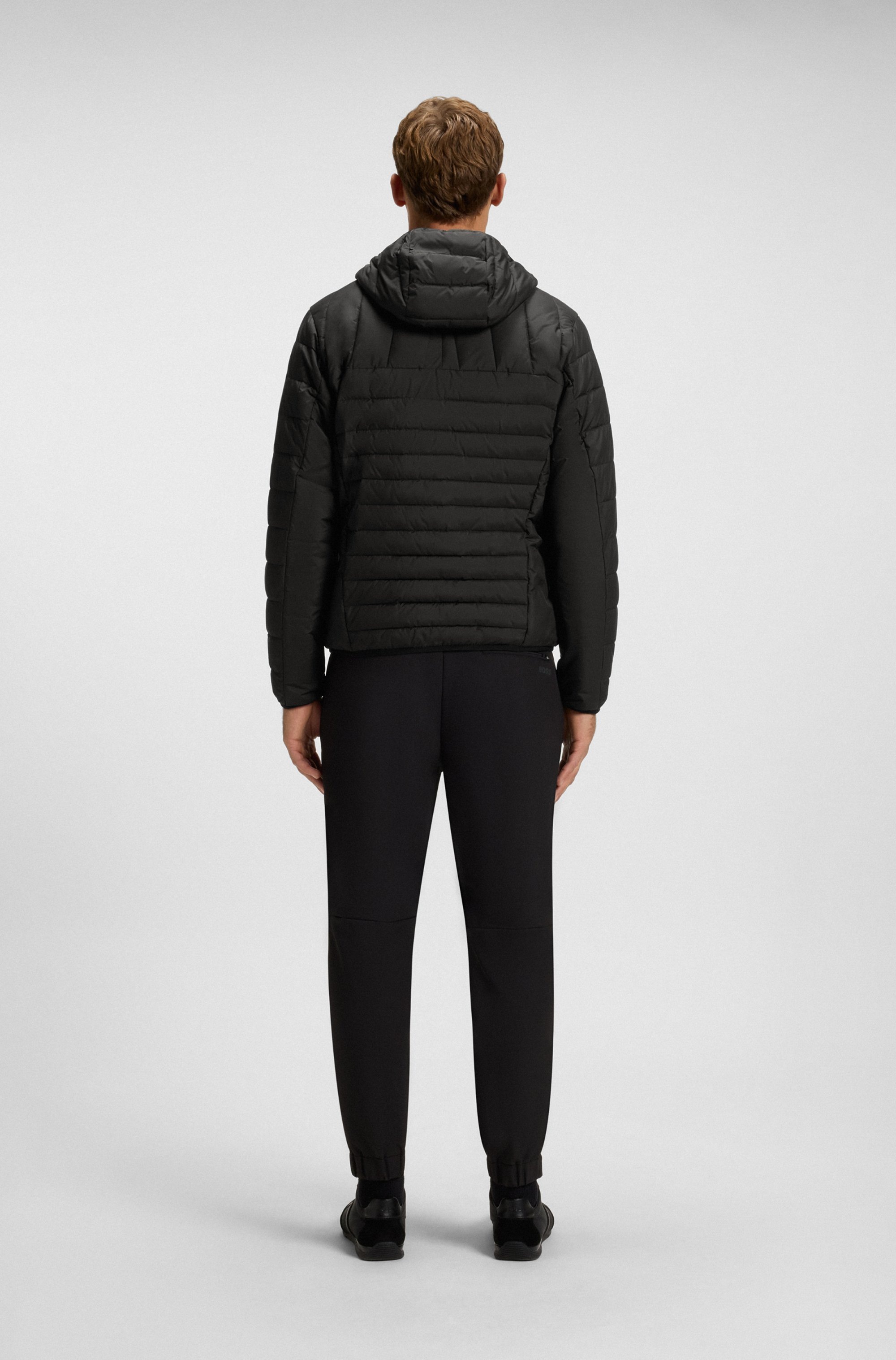 BOSS GREEN Veste matelassée »OW Urbanex JT HD« mit Kapuze Kapuze, Regular Fit, reflektierende Details