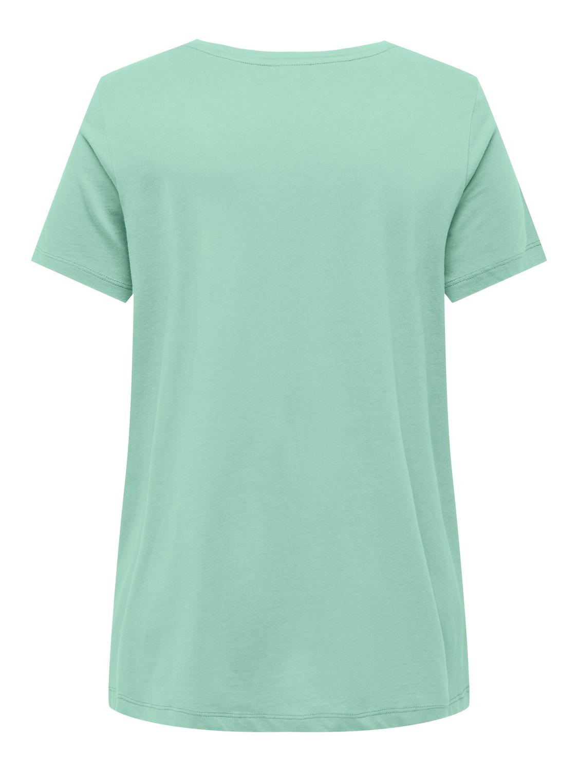 ONLY CARMAKOMA V-Shirt »CARBONNIE LIFE S/S V A-SHAPE TEE NOOS«