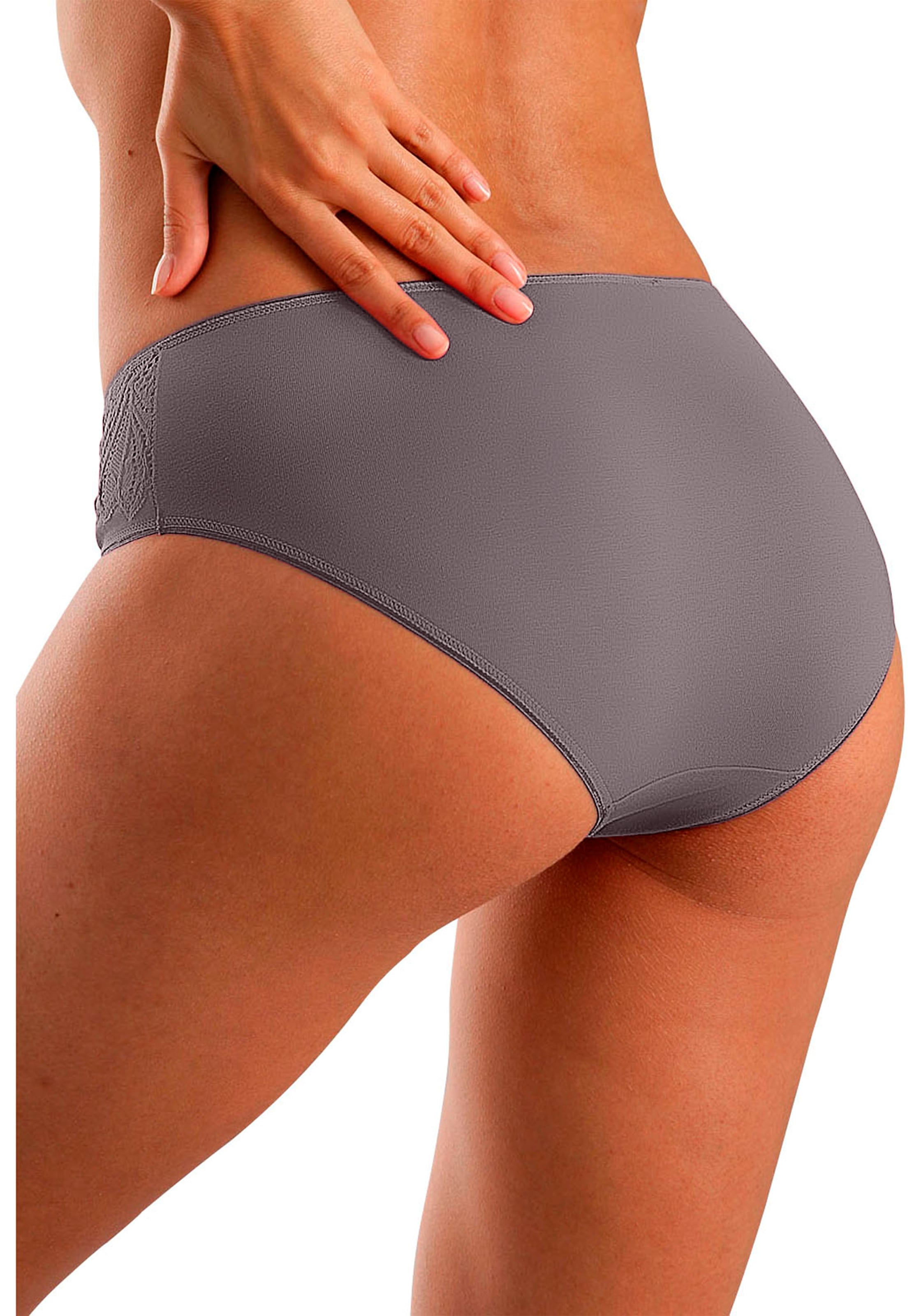 Vivance Jazz-Pants Slips, (5er-Pack), aus elastischer Baumwoll-Qualität