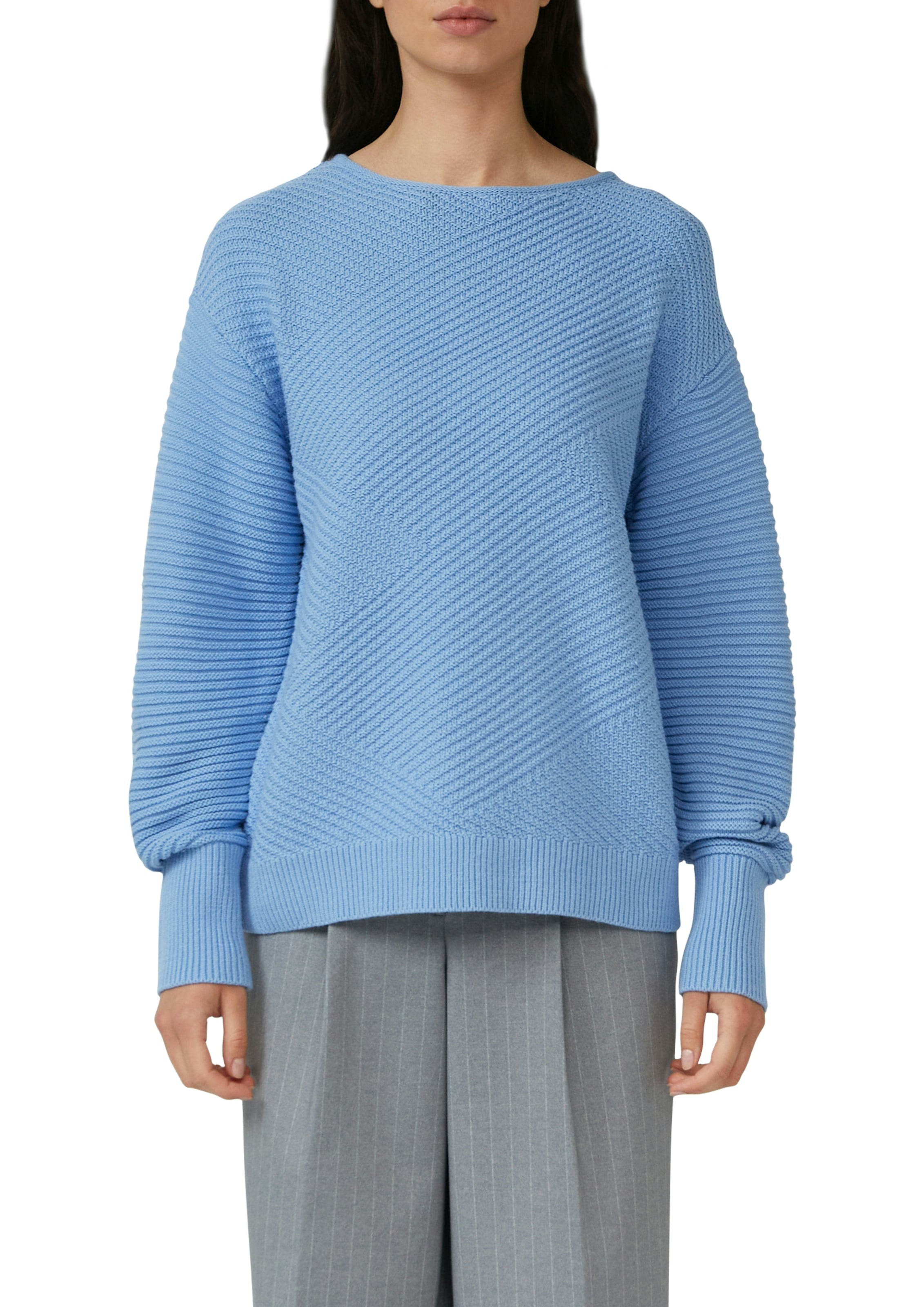 s.Oliver Pull en tricot avec motif tricoté et col rond