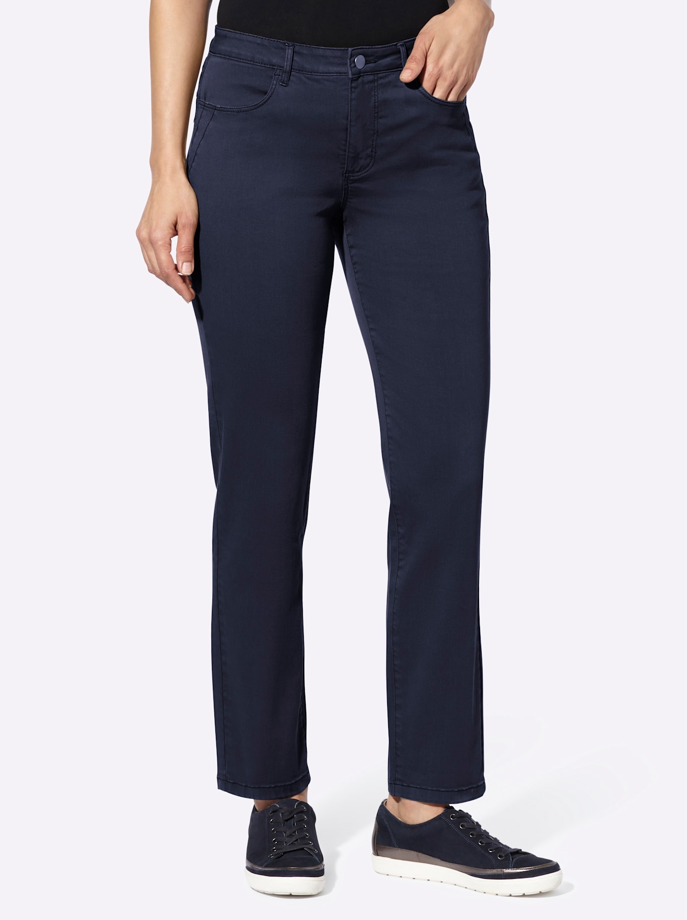 Casual Looks Bequeme Jeans, (1 tlg.)