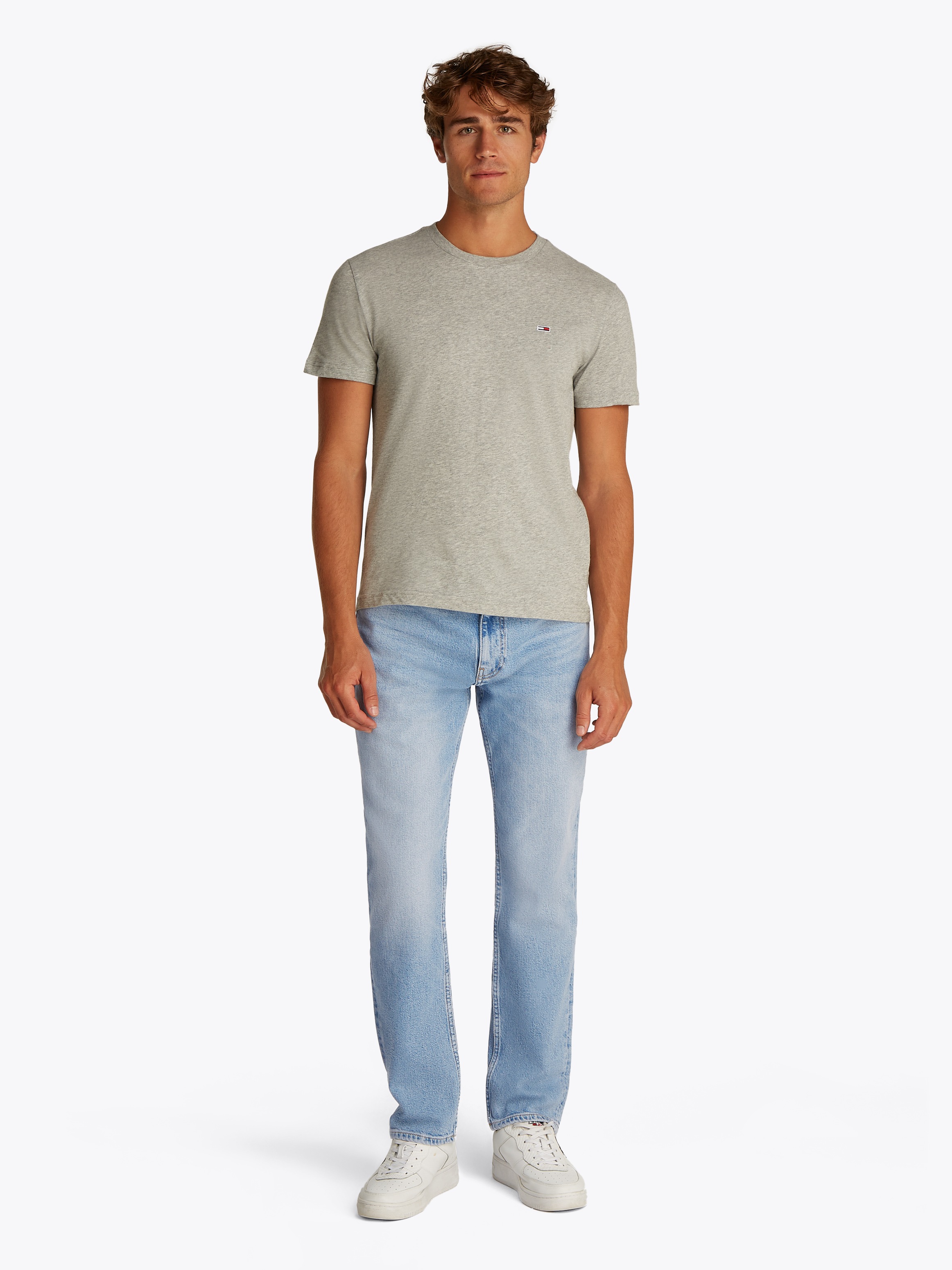 Tommy Jeans Slim-fit-Jeans »Ryan Regular Slim Straight«, Slim‑Straight‑Jeans aus hochwertigem Denim regulärer Leibhöhe