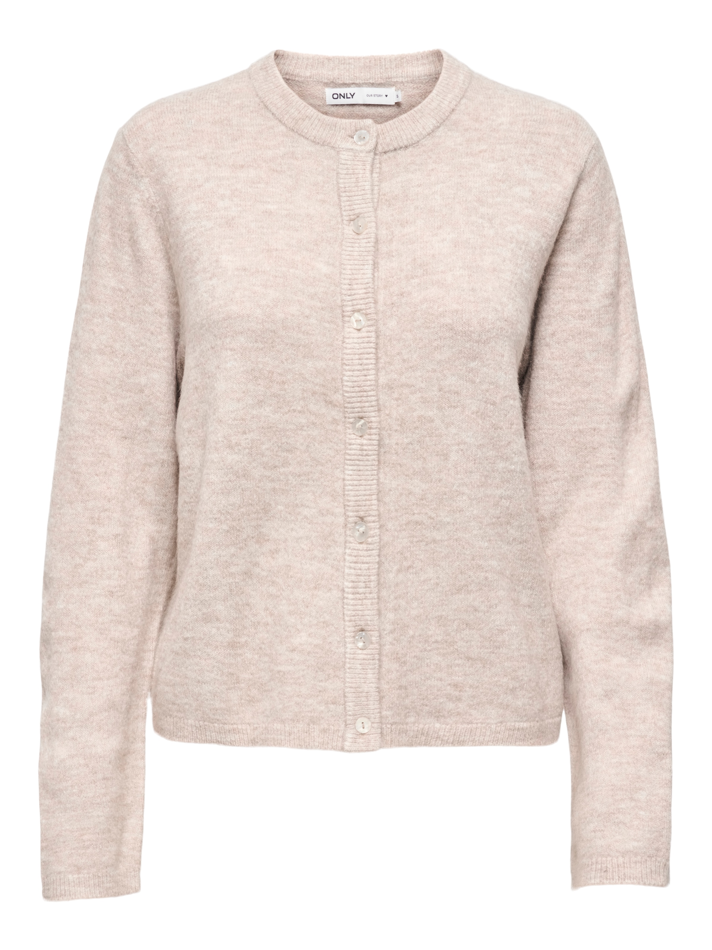 ONLY Veste en tricot »ONLSIMONI L/S O-NECK CARDIGAN KNT NOOS« Materialmix, relaxed fit