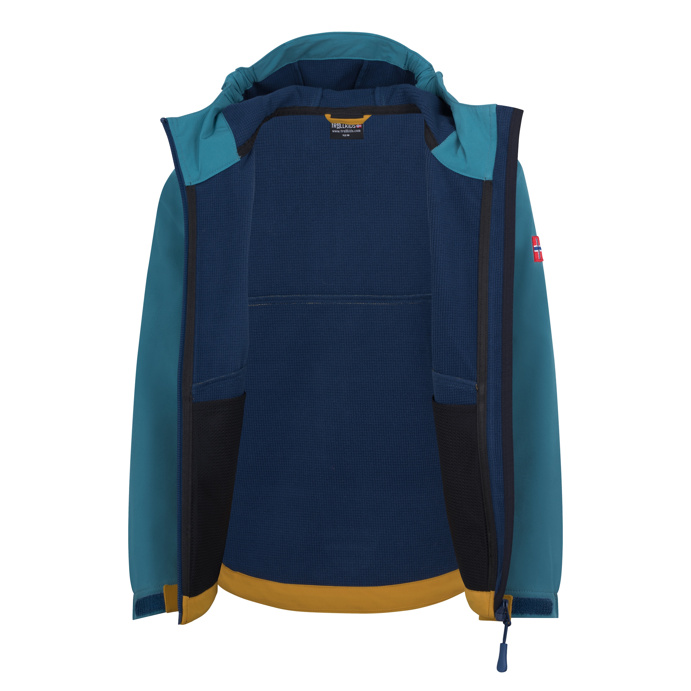 TROLLKIDS Veste softshell »KIDS KRISTIANSAND JACKET« adapté aux enfants et adolescents, manches longues