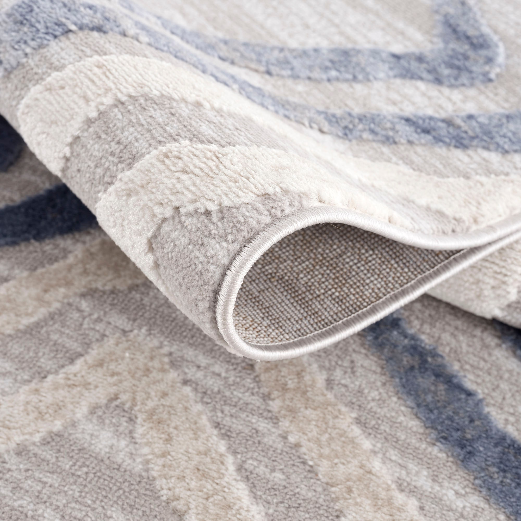 Sanat Teppich »Evra 7006« rechteckig 22 mm Höhe Wohnzimmer, Kurzflor, modern, Läufer