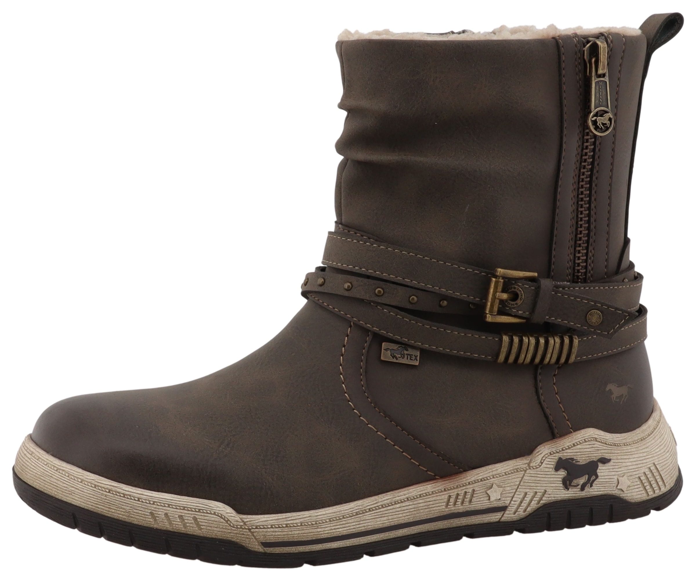 Image of Mustang Shoes Winterboots "Ihana" Sneaker, Boots mit Reissverschluss