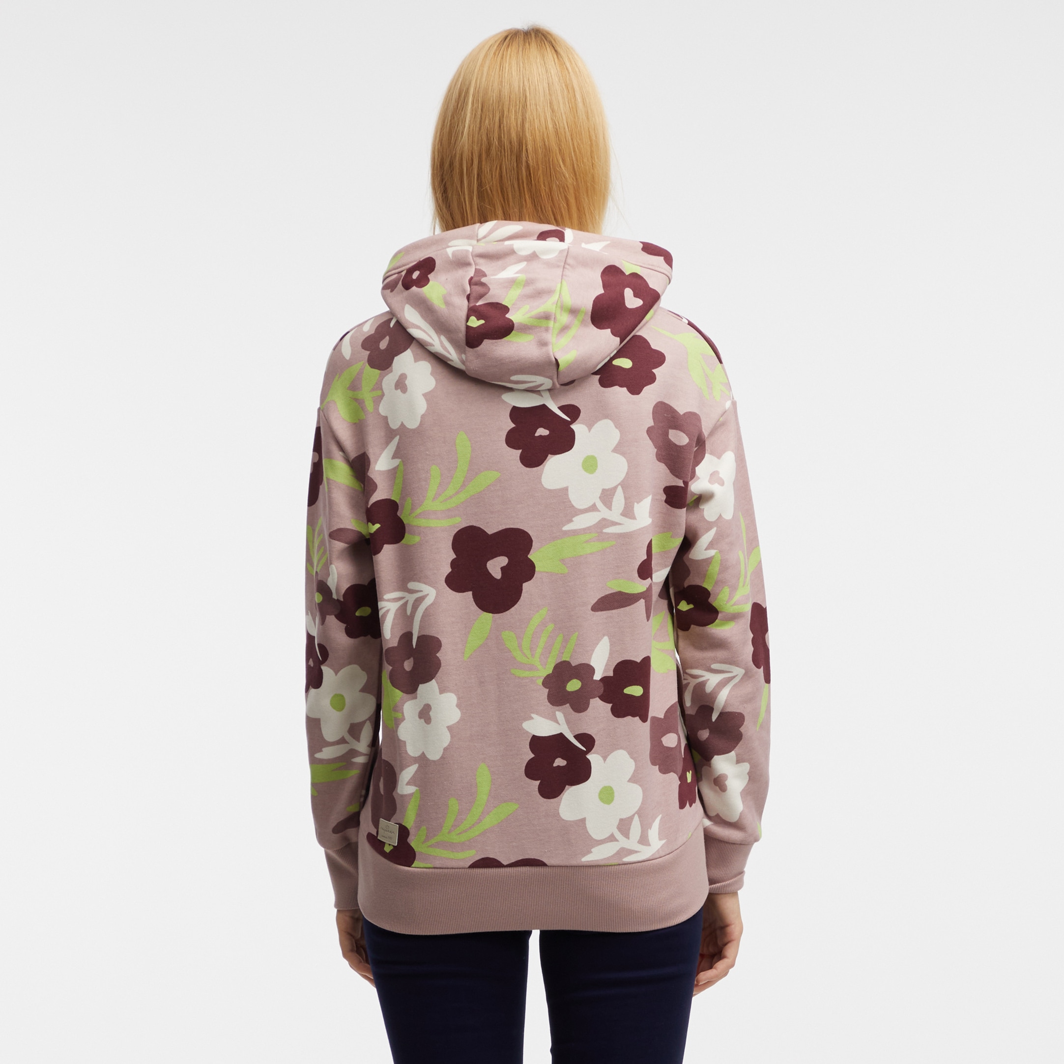 Ragwear Kapuzensweatshirt »YODIS PRINT«, floraler Allover Print