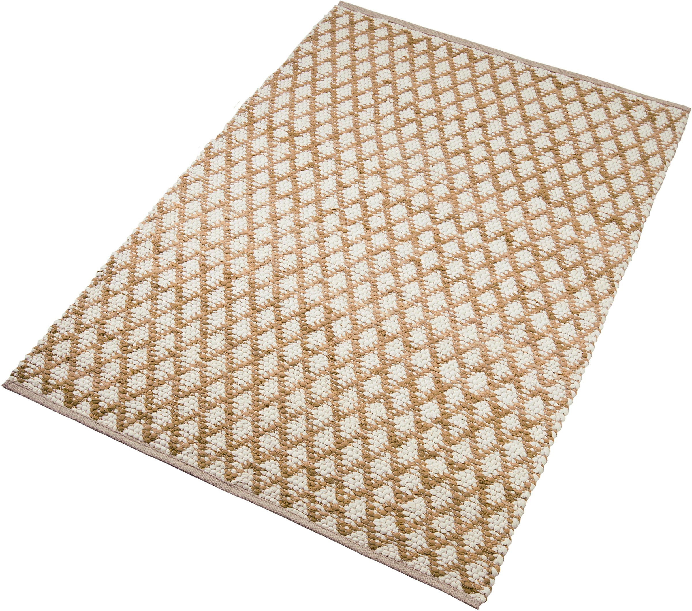 Home affaire Teppich »Edge«, rechteckig, 10 mm Höhe, Wendeteppich, Rauten-Muster,... kaufen