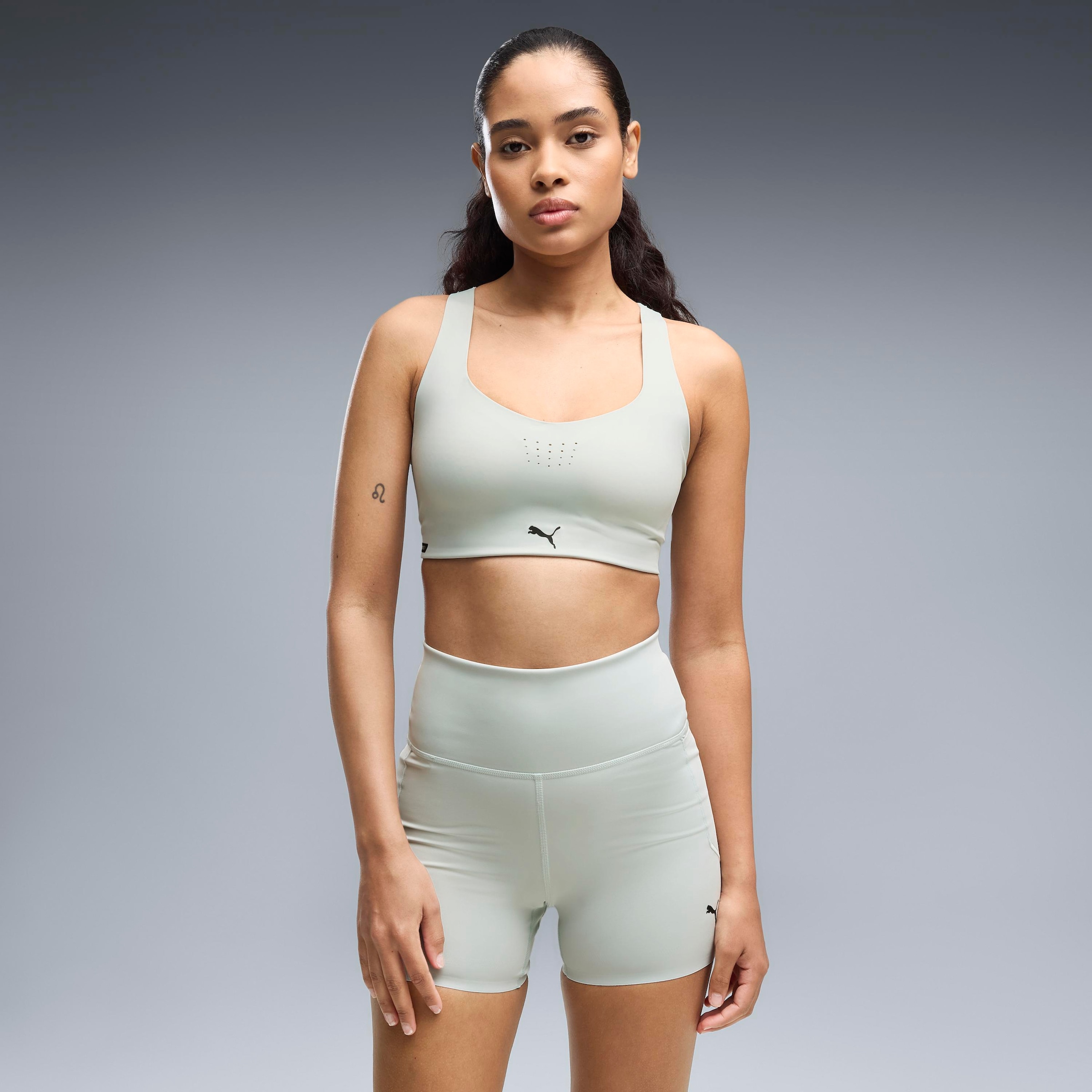PUMA Soutien-gorge de sport »PWRMODE BRA - HIGH« Coupe ajustée, pour entraînement fitness, style sportif
