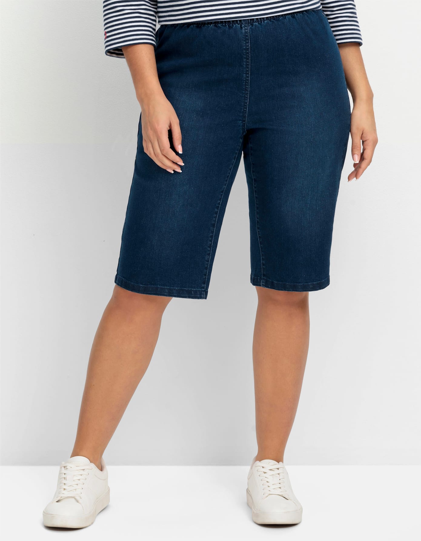 Image of Sheego Jeansbermudas 2 Stk.