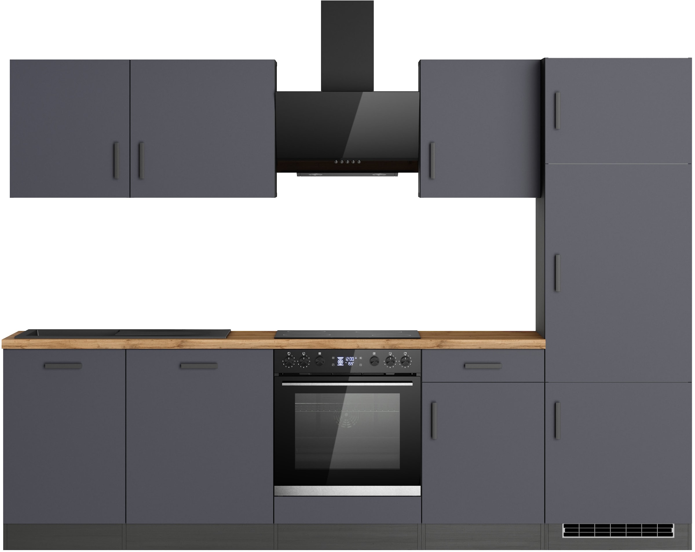 Image of KOCHSTATION Küchenzeile "KS-Toronto" Breite 280 cm, wahlweise mit HANSEATIC-E-Geräten