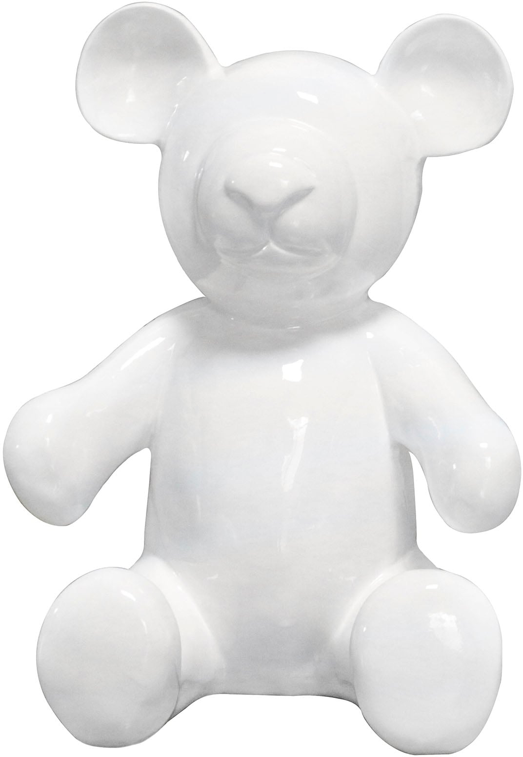 Tierfigur »Skulptur Ted 100 Weiss«