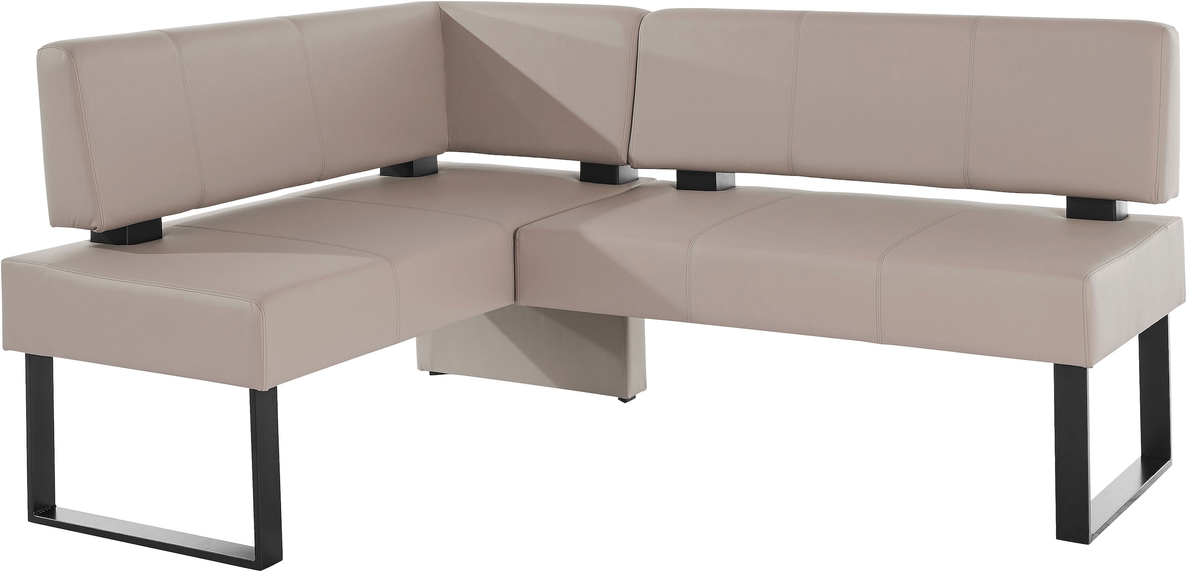 Home affaire Banc d'angle »Oliver mit Metallgestell, Küchenbank« verschiedene Bezüge Cord Esszimmerbank OTTOs Choice