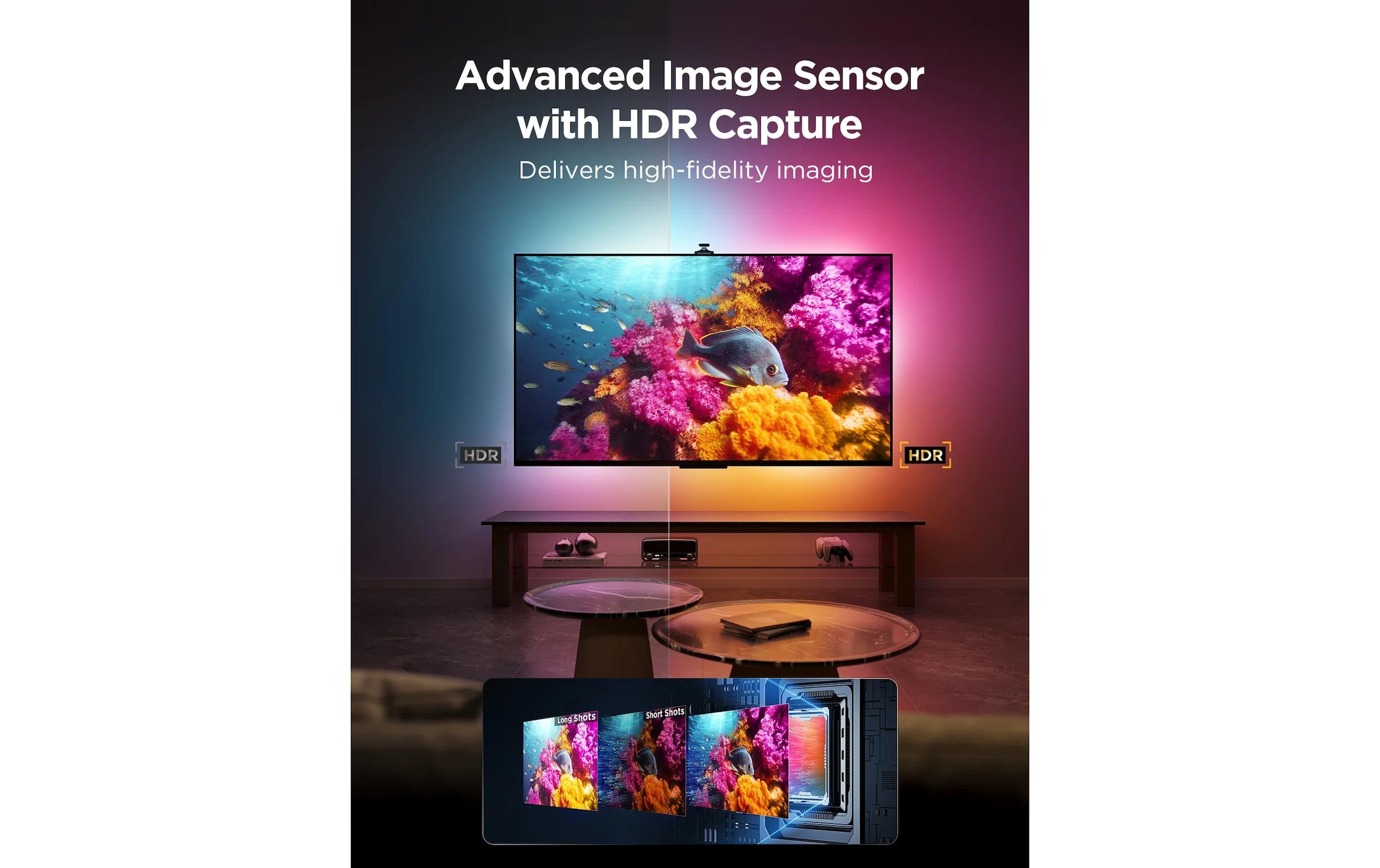 Govee Bande LED »TV Cam Backlight 3 Pro« LED Stripe