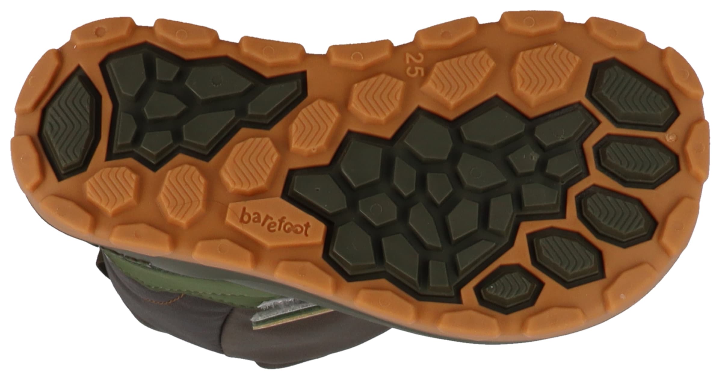 Lurchi Chaussures pieds nus »Jan Barefoot«  chaussure pieds nus, bottines à scratch avec doublure chaude, guide des tailles à télécharger