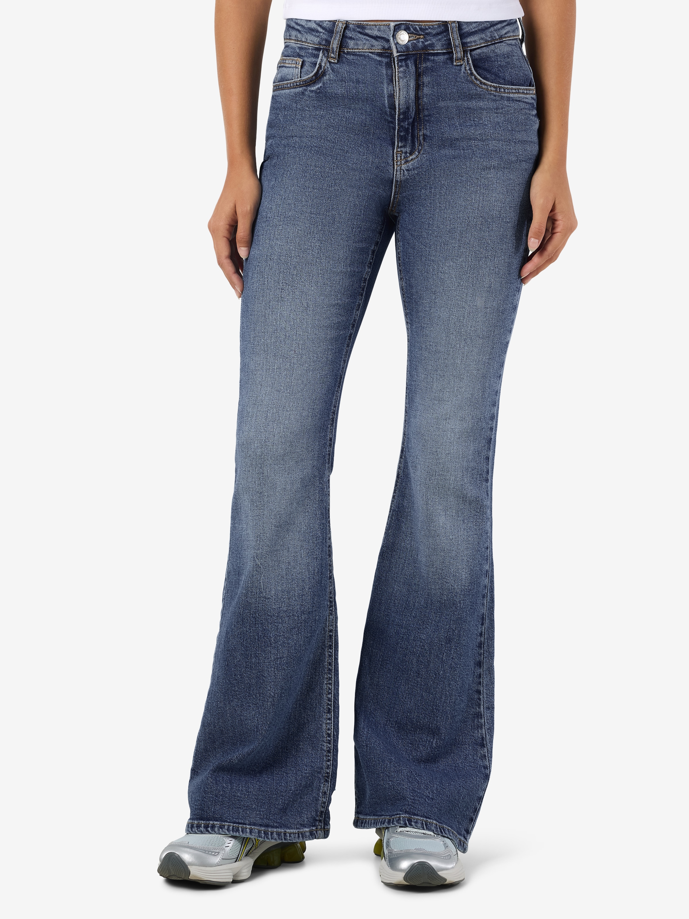 Image of Noisy may Bootcut-Jeans "NMKAREEN HW FLARE LEG JEANS AZ436MB NOOS"