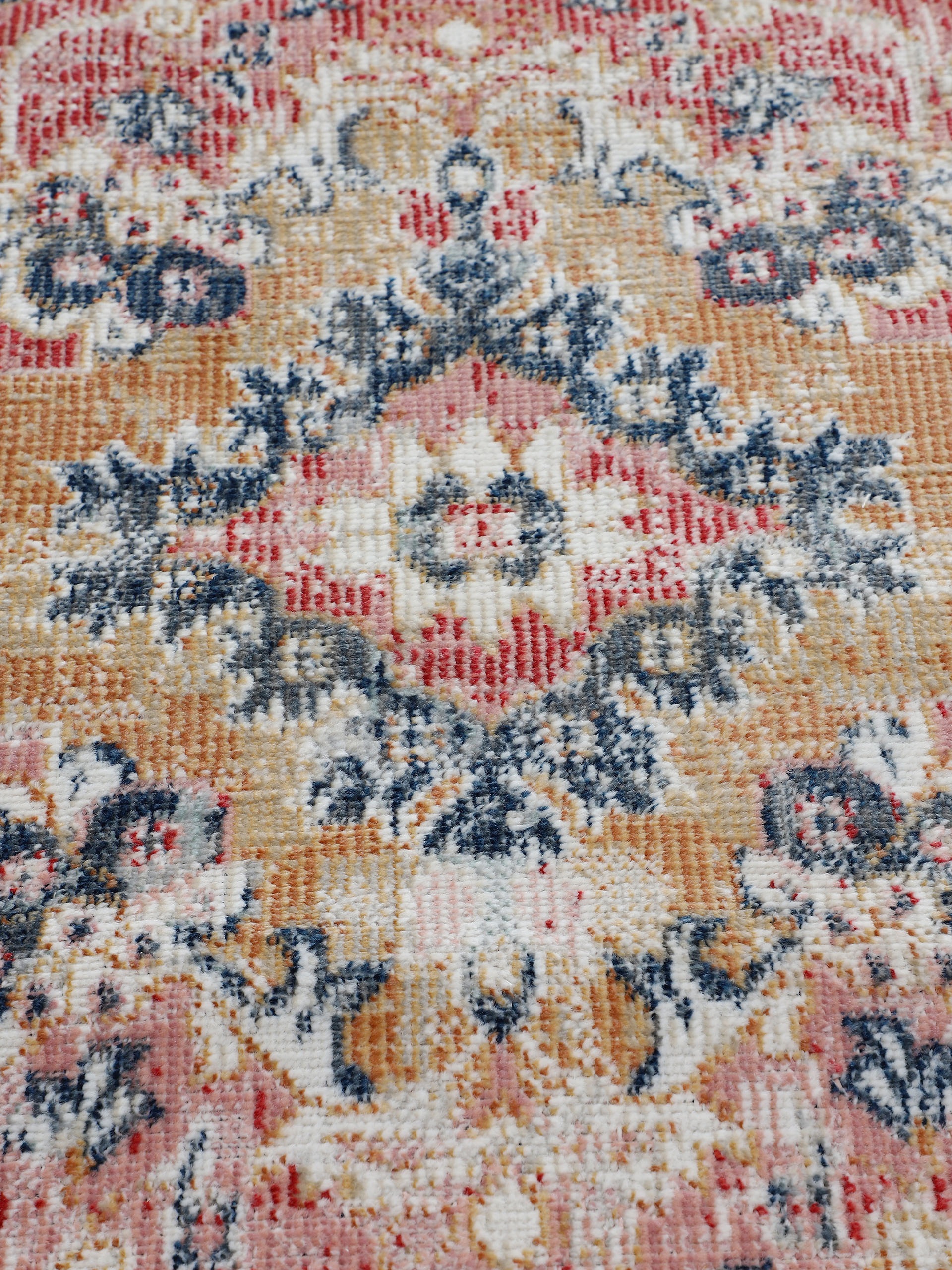 carpetfine Teppich »Omen_4« rechteckig 3 mm Höhe Orient Vintage Look, Wohnzimmer
