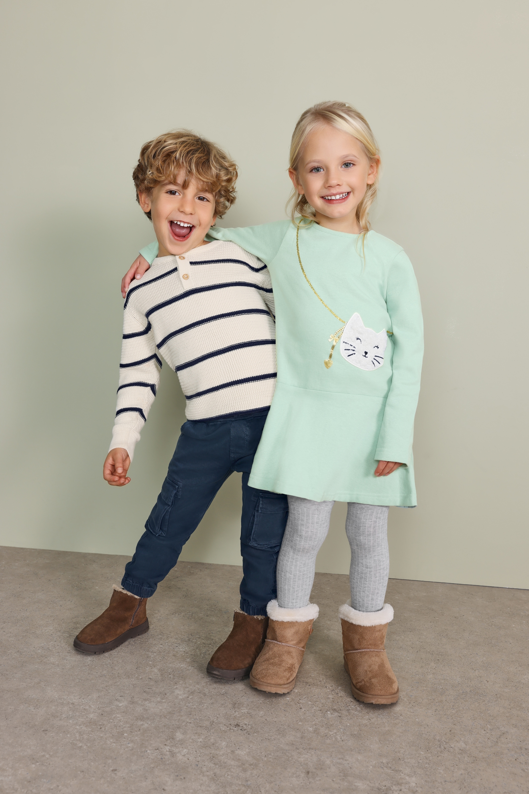 Blue Seven Robe en sweat Coton, taille normalement