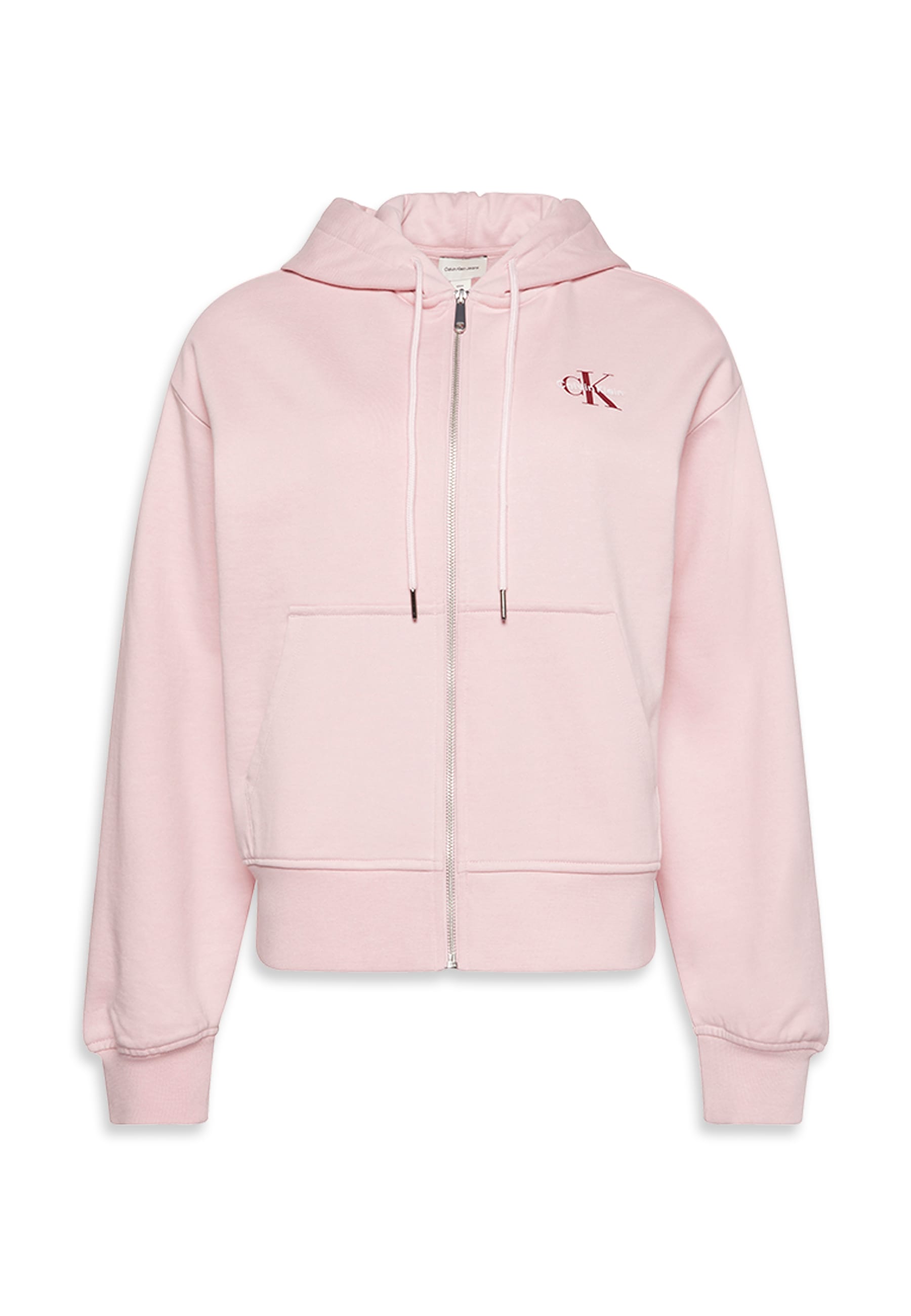 Calvin Klein Jeans Sweatjacke »MNLG FRNCH TRRY FZ B«, Mit Rundhalsausschnitt