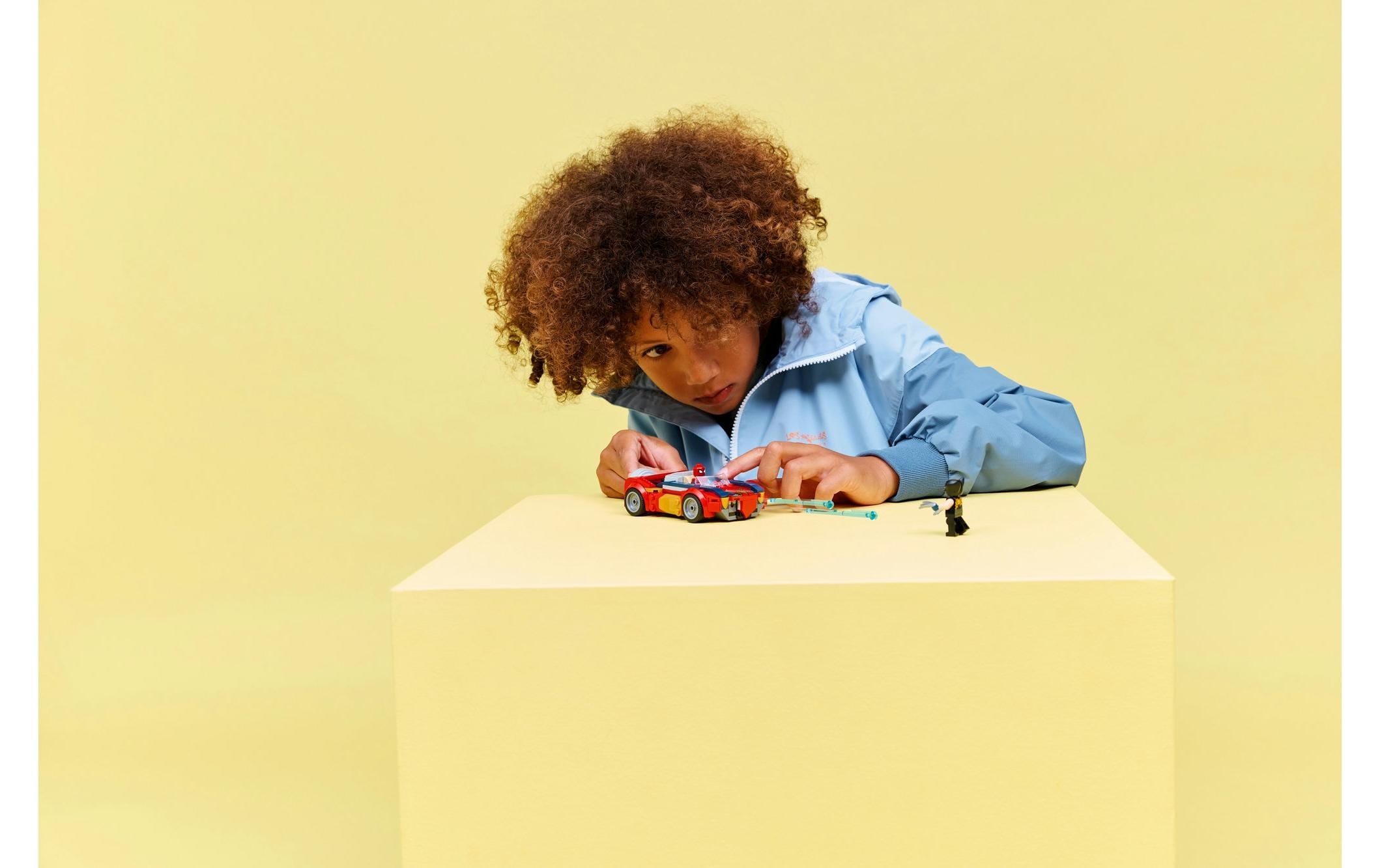 LEGO® Konstruktionsspielsteine »Marvel Spider-Man Auto vs. Venomized Wolverine 76336«