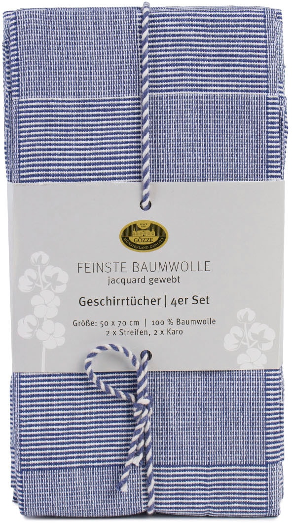 Gözze Geschirrtuch »Geschirrtücher, Des. 60054« aus 100% Baumwolle, jacquard gewebt