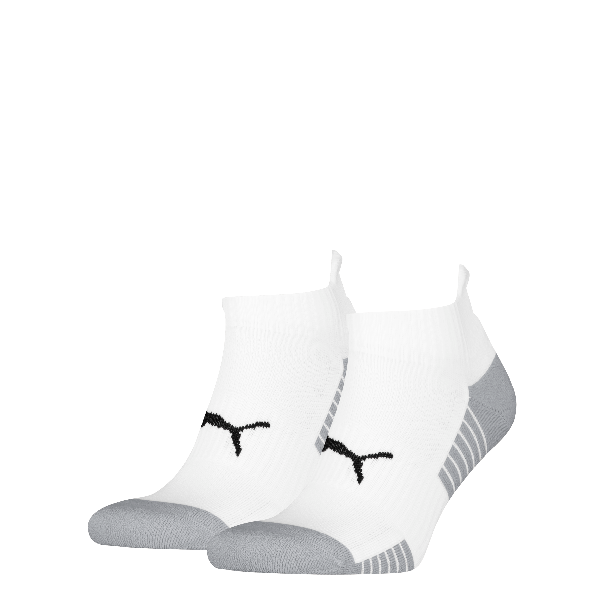 Image of PUMA Sneakersocken "PUMA UNISEX SPORT CUSHIONED SNEAKER 2P" 2 Paar, Gepolsterte Sohle, niedriger Schnitt