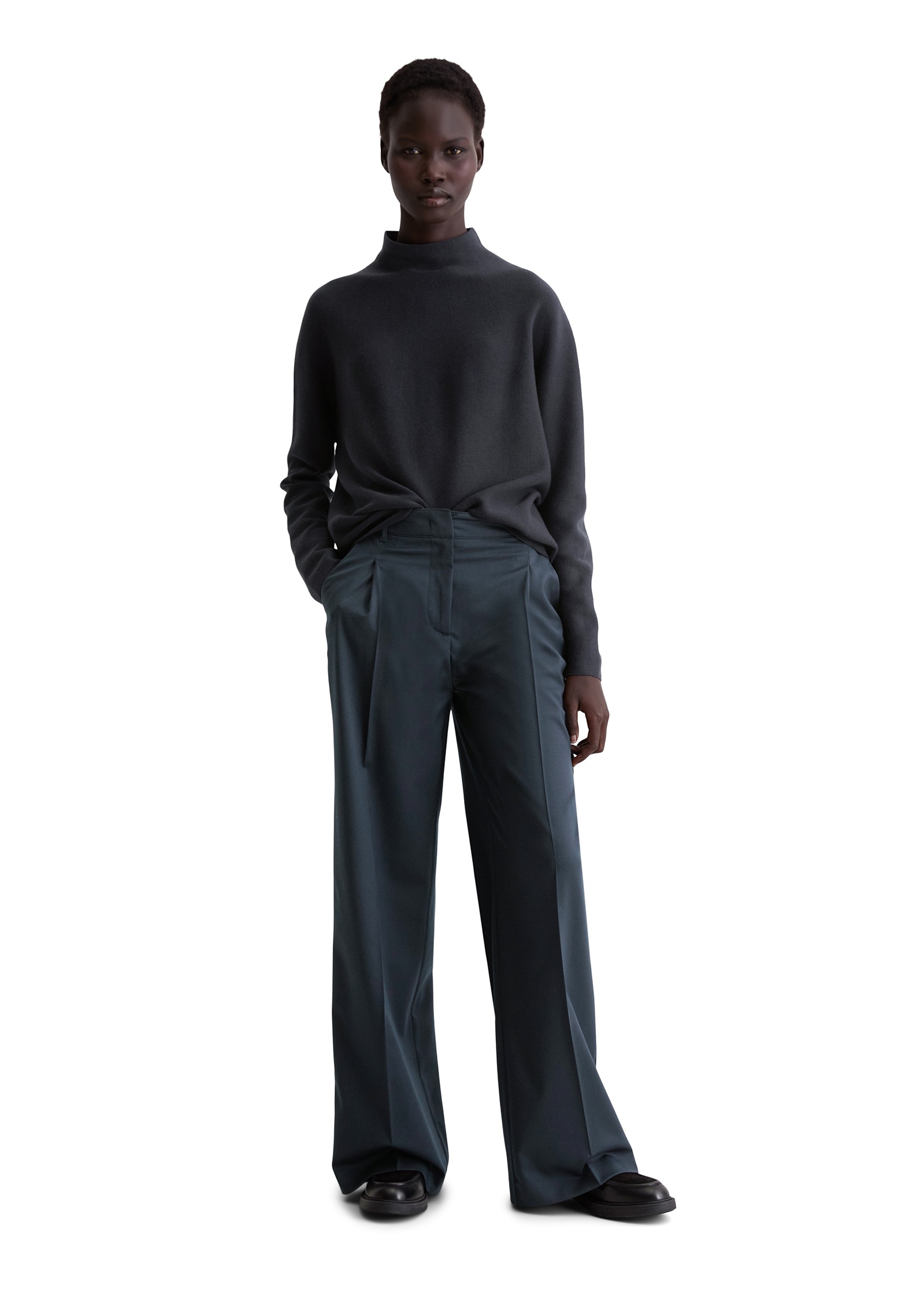 Marc O'Polo Pull à col montant mit Stehkragen,