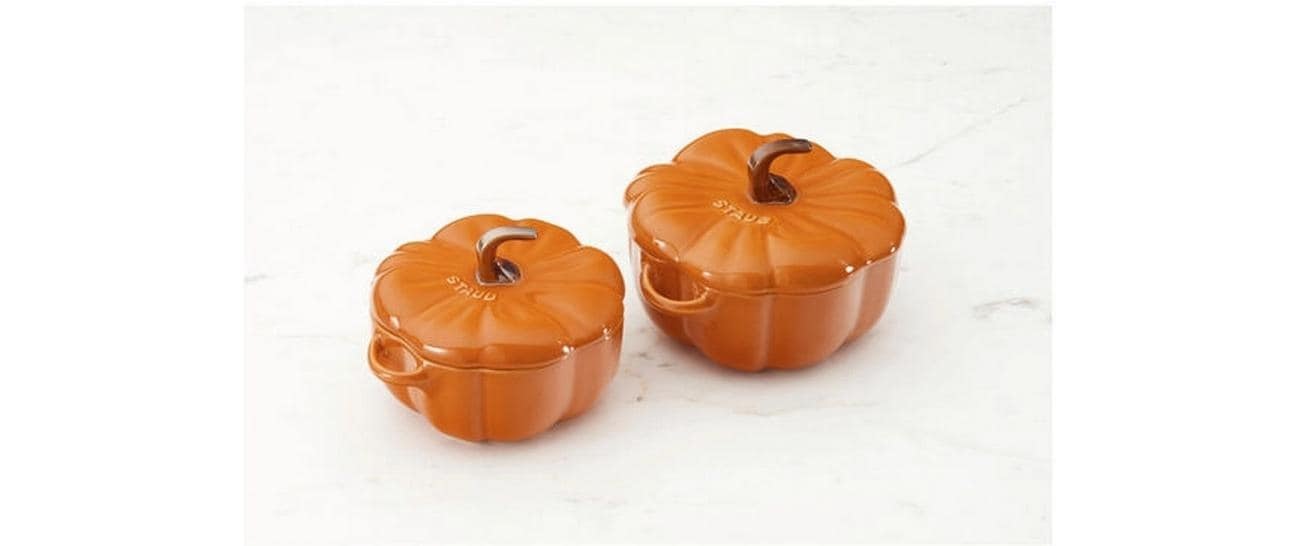 STAUB Bräter »Cocotte Kürbis 12 cm, 0.5 l« Gusseisen