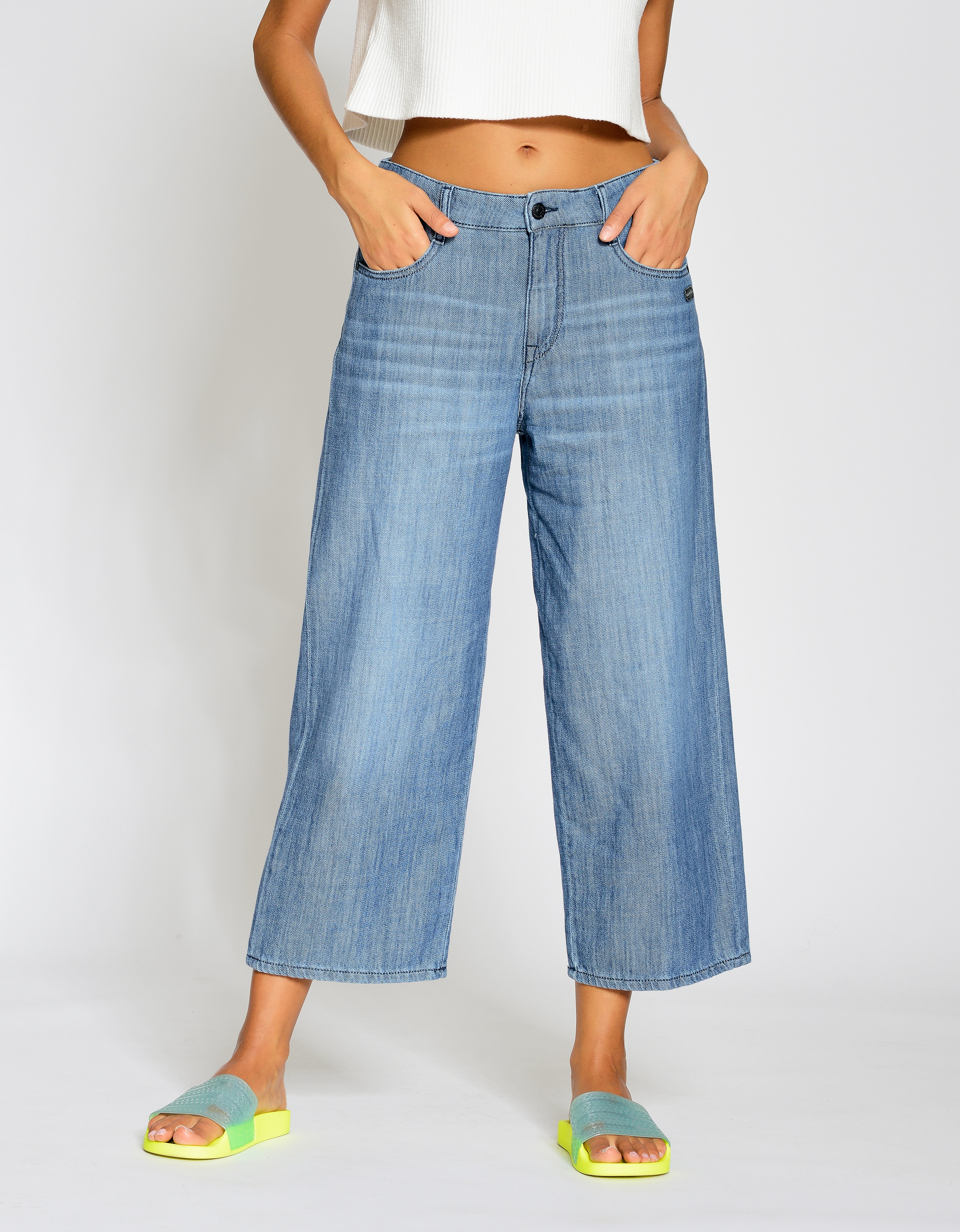 GANG Weite Jeans, besonders weiche Denim Qualität-Gang 1