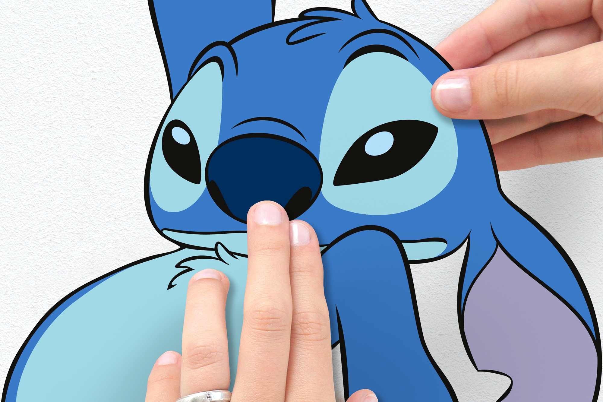 Komar Wandtattoo »Stitch Music - Grösse 50 x 70 cm« selbstklebend, Wandsticker, Kinderzimmer