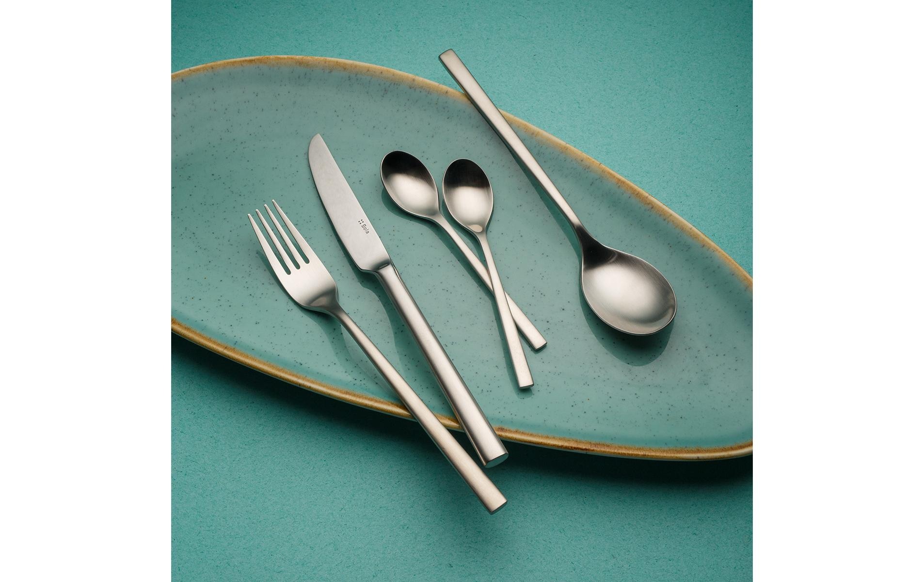 Sola Set de couverts »Living, matt, 72-tlg.« Spülmaschinenfest