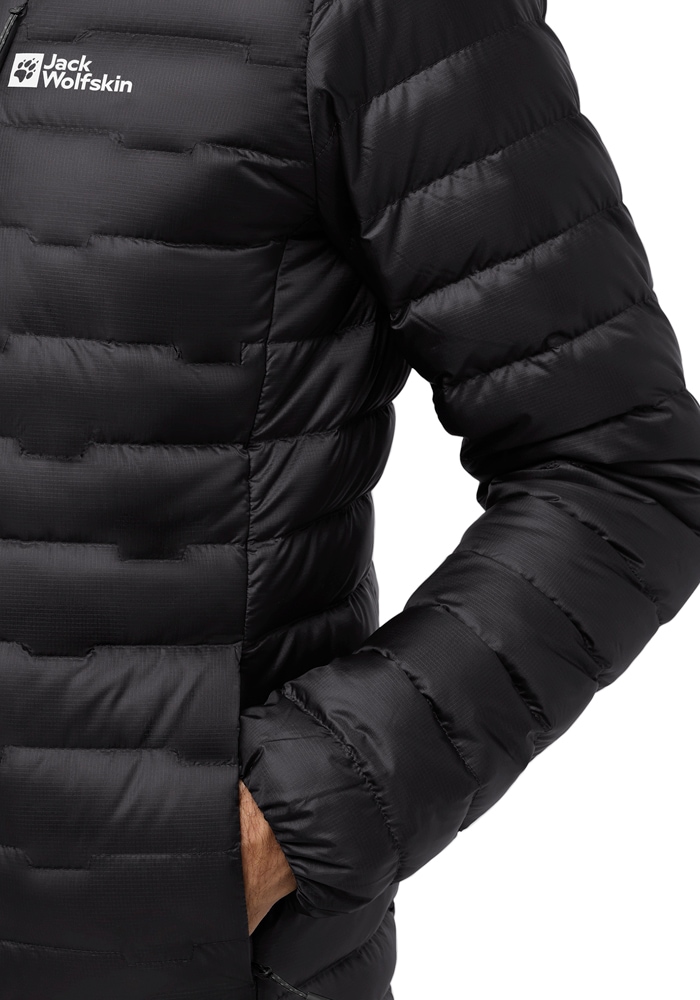 Jack Wolfskin Daunenjacke »PASSAMANI DOWN HOODY M RDS«, mit Kapuze