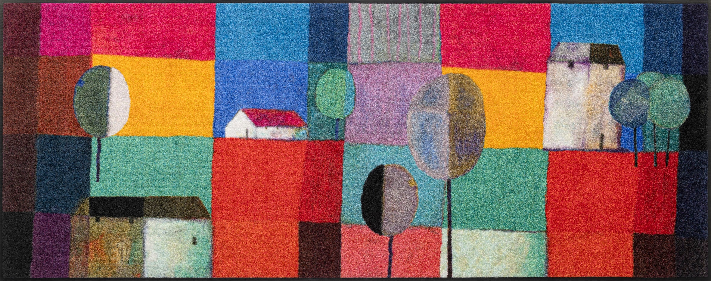 Image of wash+dry by Kleen-Tex Teppich "Bel Villaggio" rechteckig 7 mm Höhe