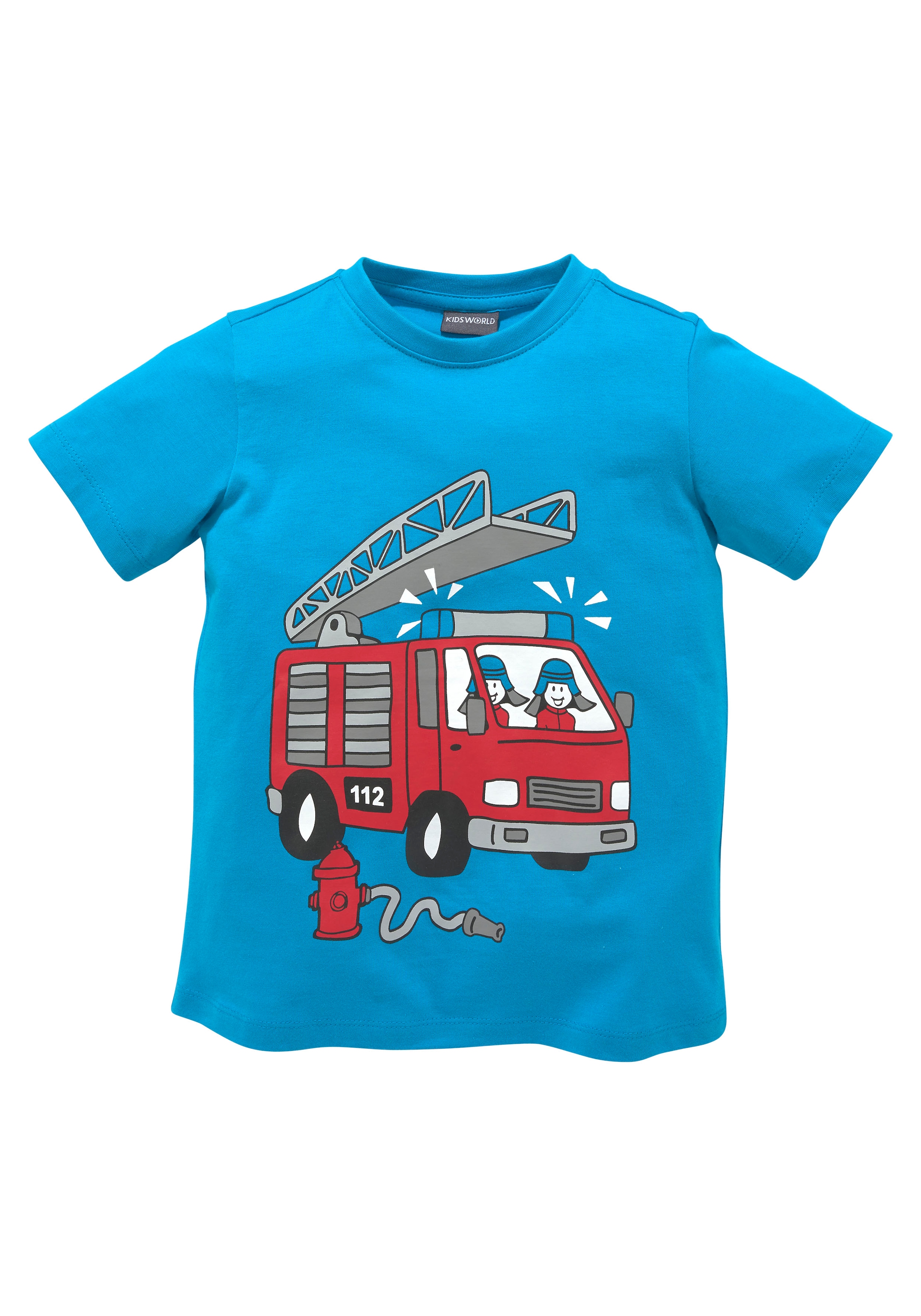 versandkostenfrei auf »FEUERWEHR«, KIDSWORLD T-Shirt Auto