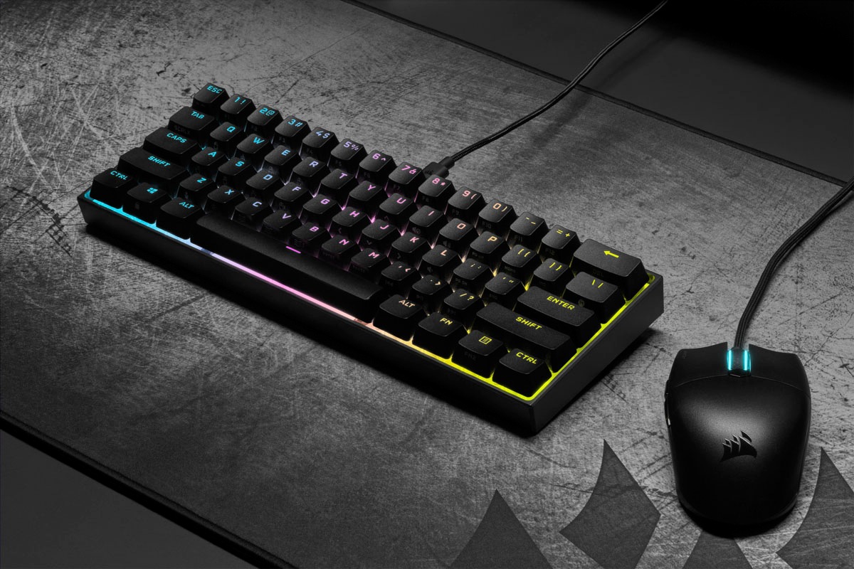 Corsair Clavier de jeu »K65 Mini MX Speed« ()
