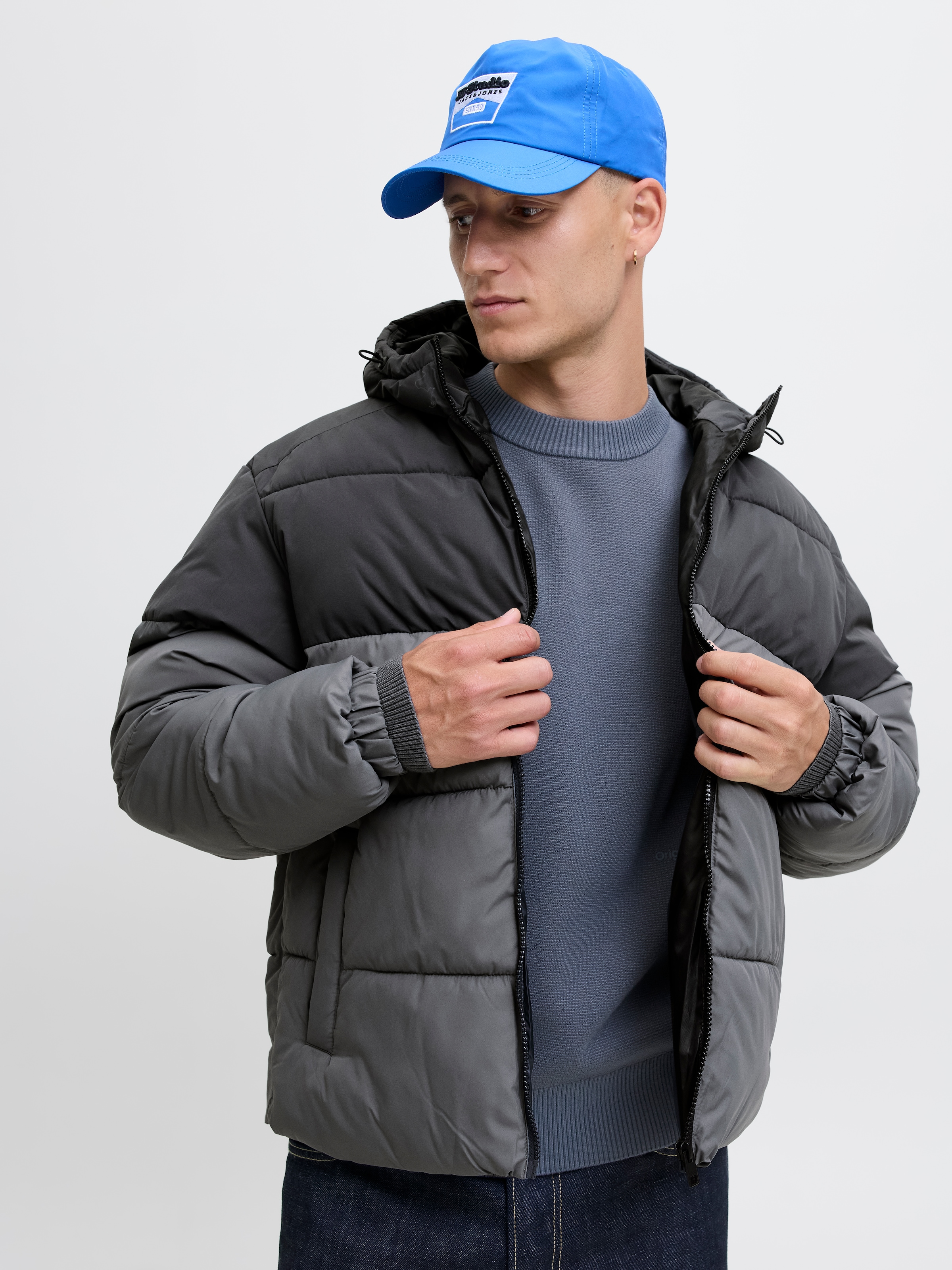 Jack & Jones Veste matelassée »JJMAZE PUFFER HOOD« mit Kapuze
