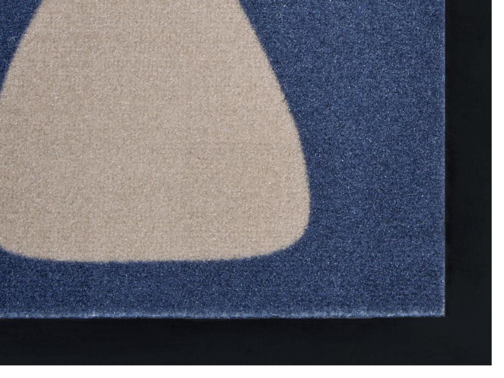 my home Fussmatte »Katze, Türmatte«, rechteckig, 5 mm Höhe, Rutschfest, Tiermotiv, Cat, mit Spruch, Robust, Pflegeleicht