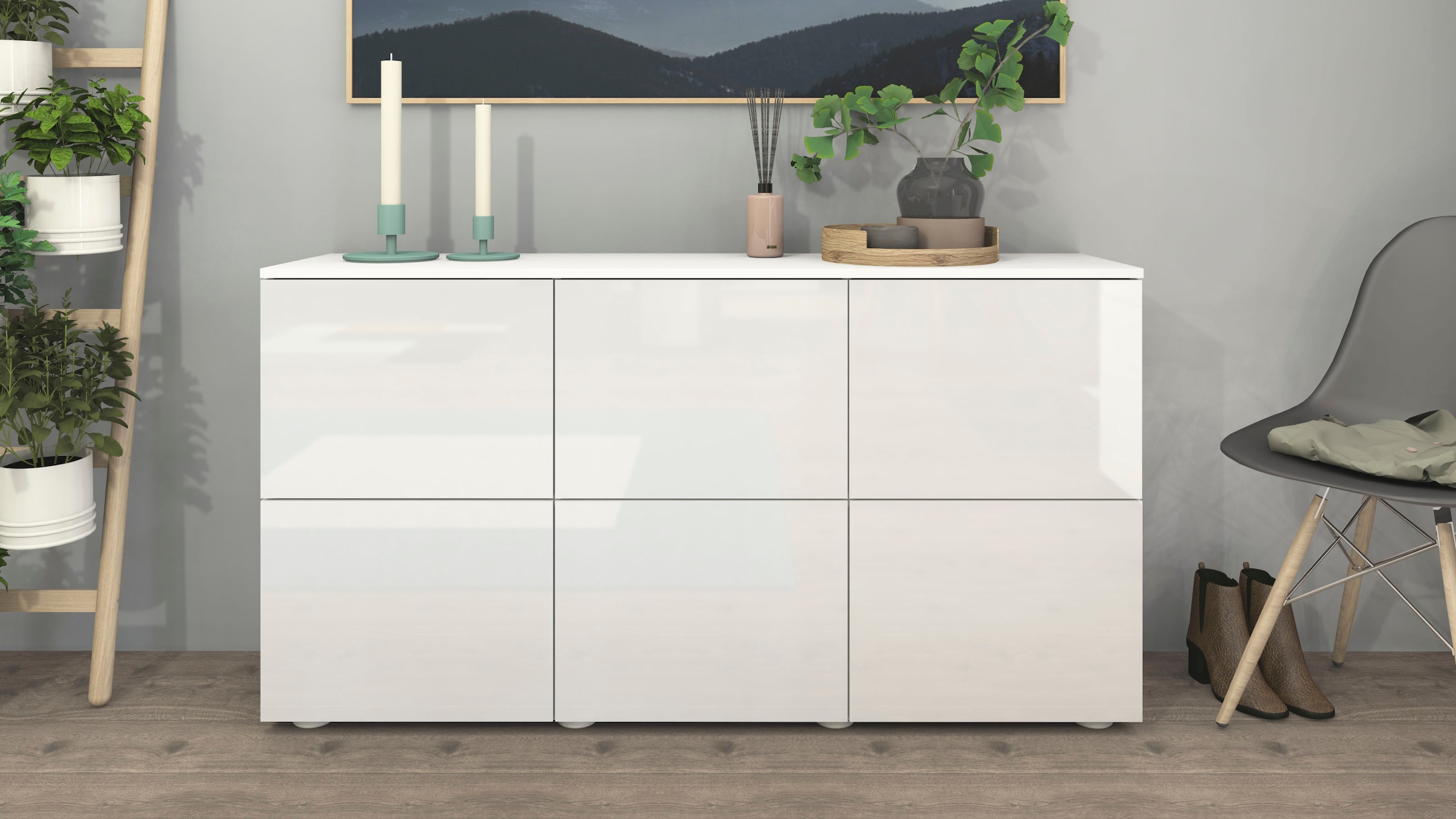 borchardt Möbel Sideboard »Rova, Kommode Breite 139 cm« Breite 139 cm